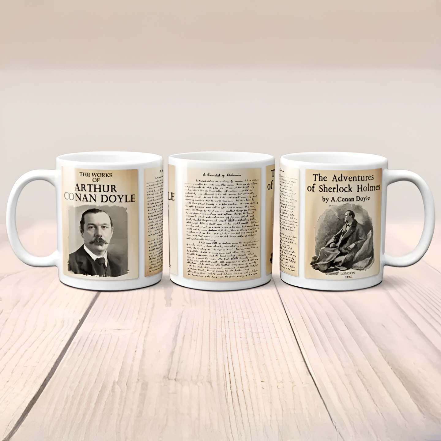 Sherlock Holmes Book Cover Ceramic Mug