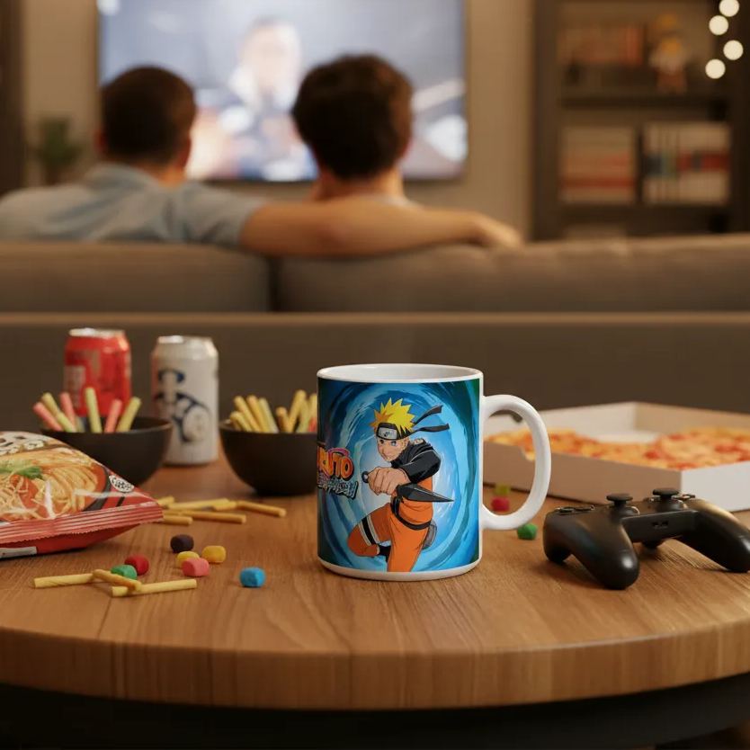 Naruto Uzumaki Poses 11 oz. Ceramic Mug