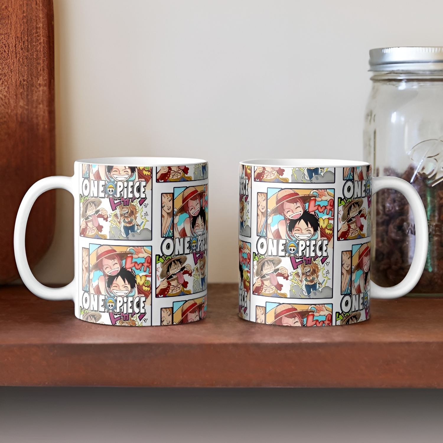 Comic Panel Design Coffee Cup