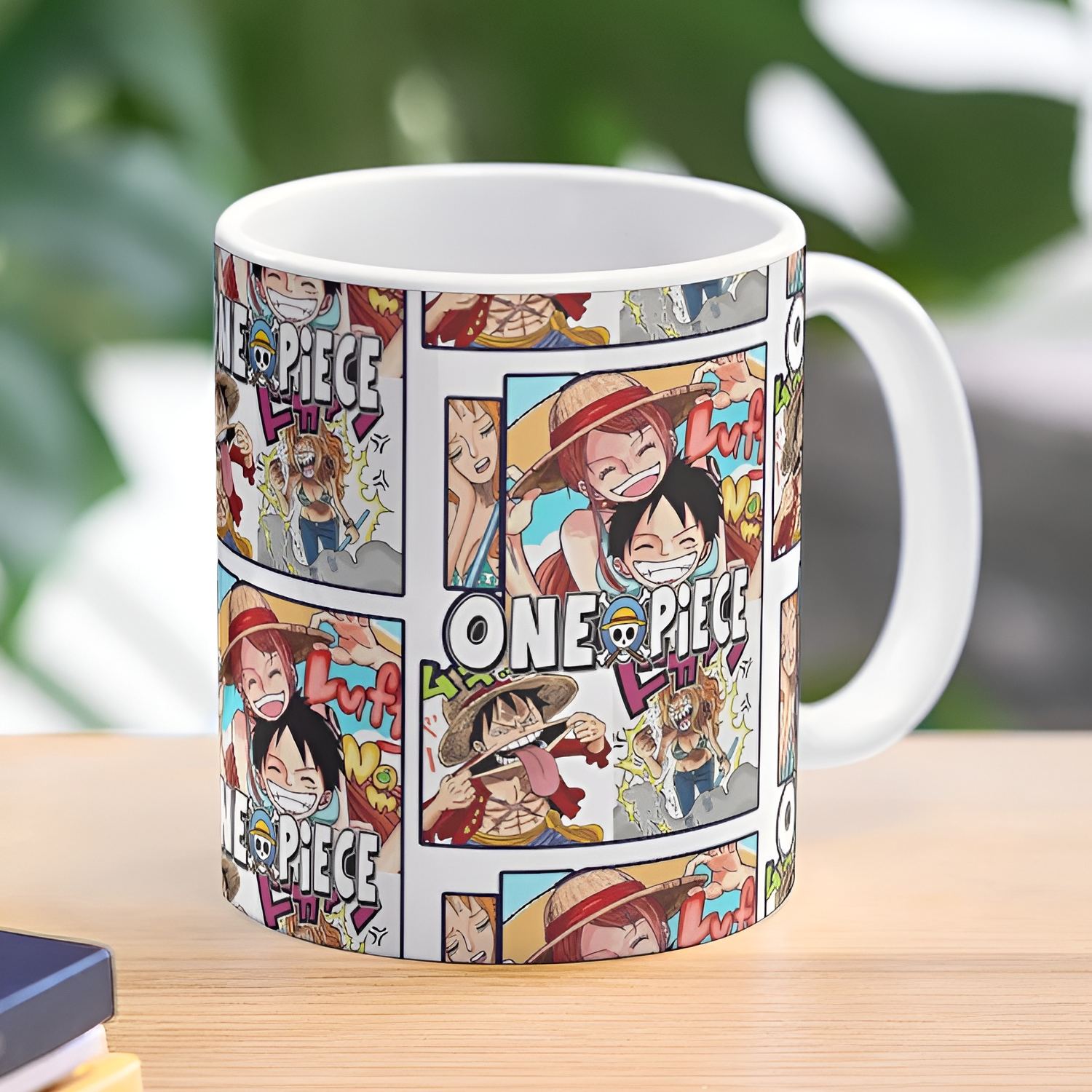 Comic Panel Design Coffee Cup