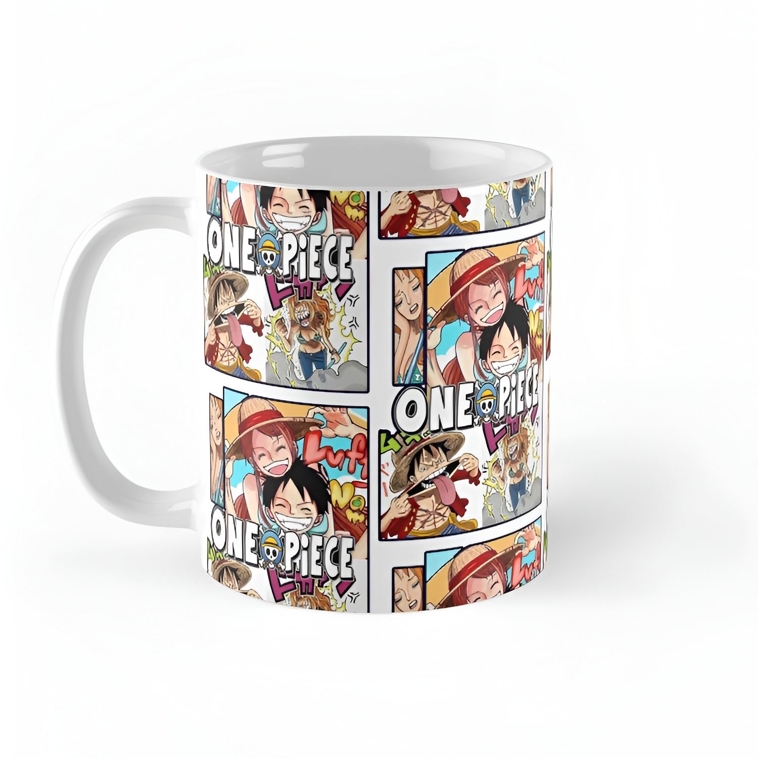 Comic Panel Design Coffee Cup