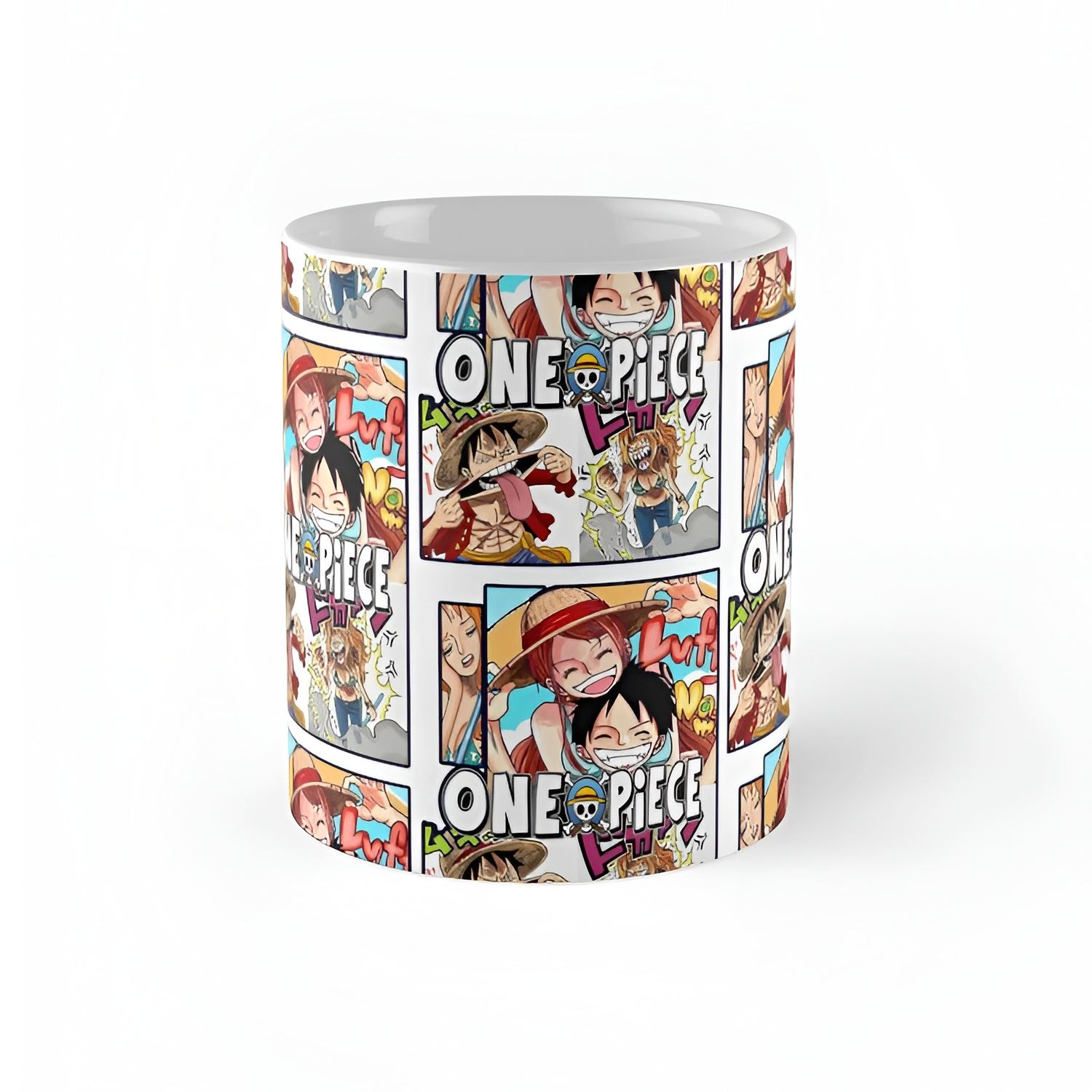 Comic Panel Design Coffee Cup