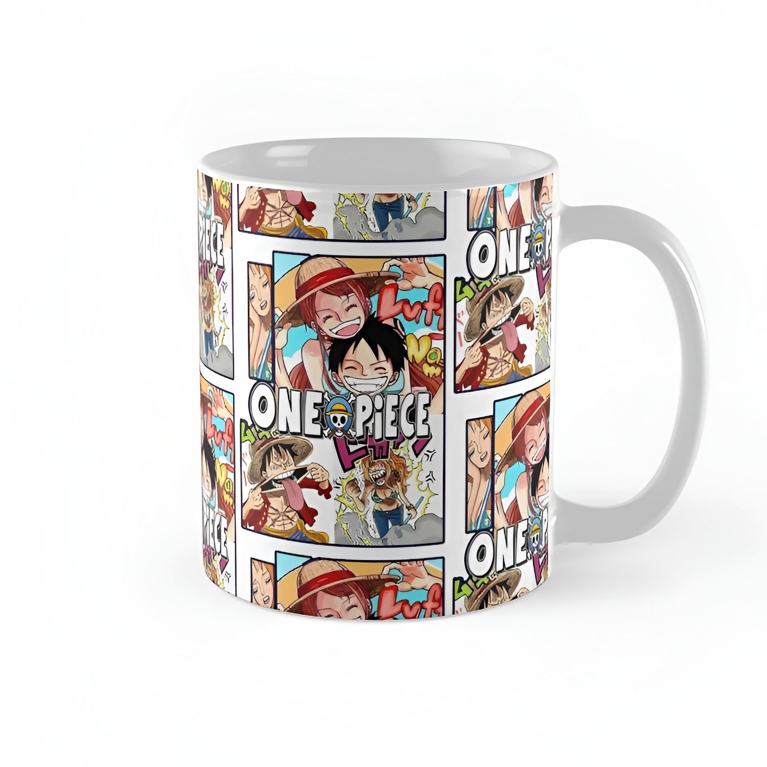 Comic Panel Design Coffee Cup