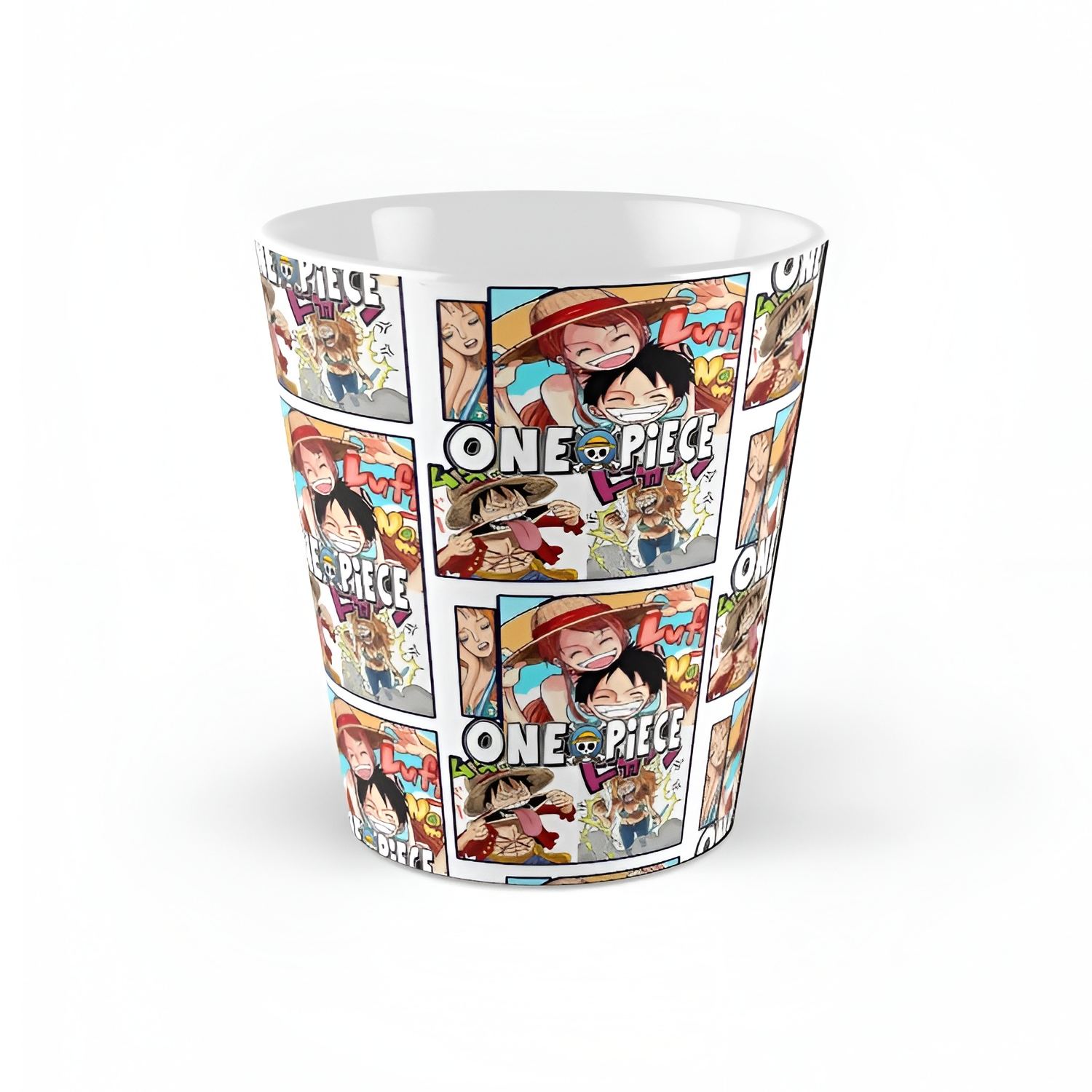 Comic Panel Design Coffee Cup