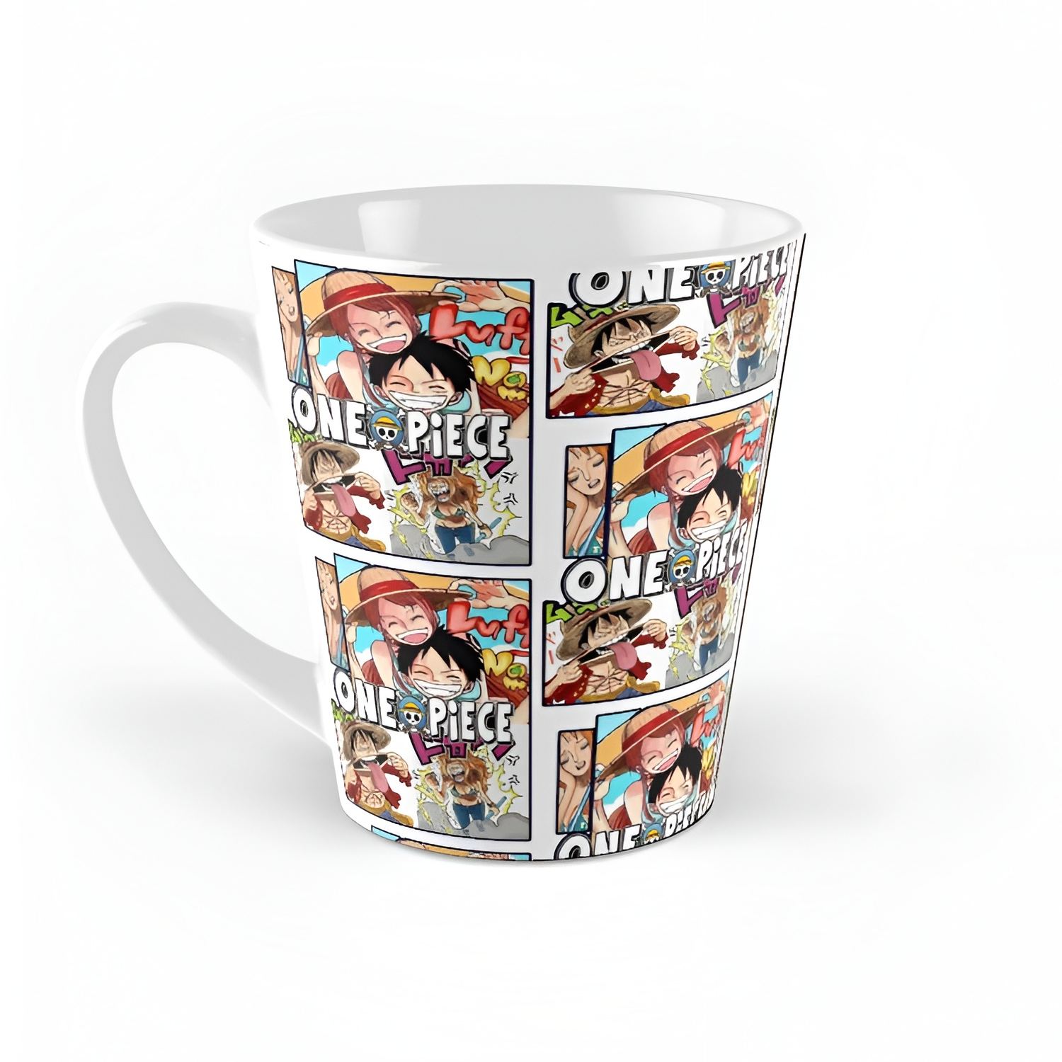Comic Panel Design Coffee Cup