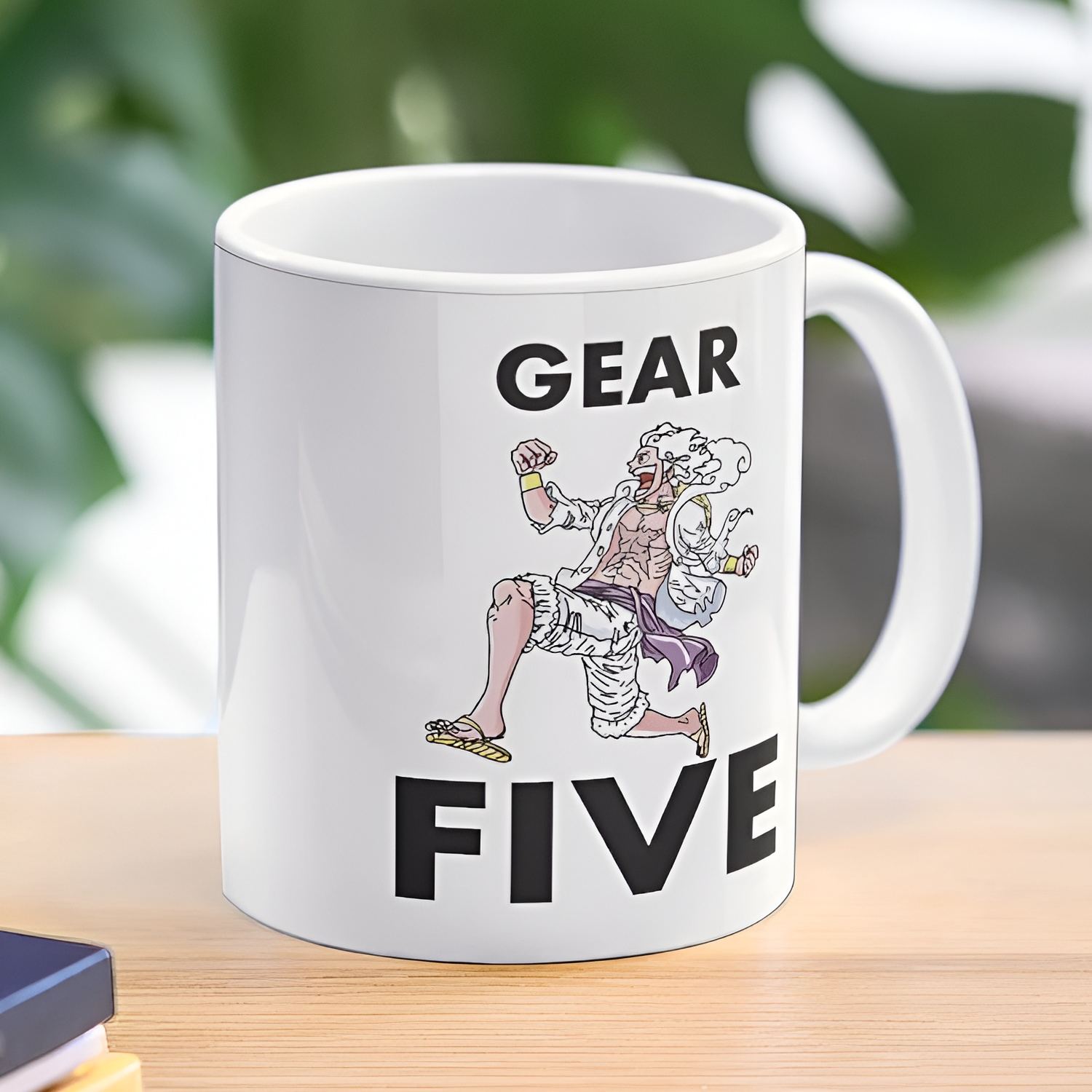 Luffy Gear Five Anime Coffee Mug
