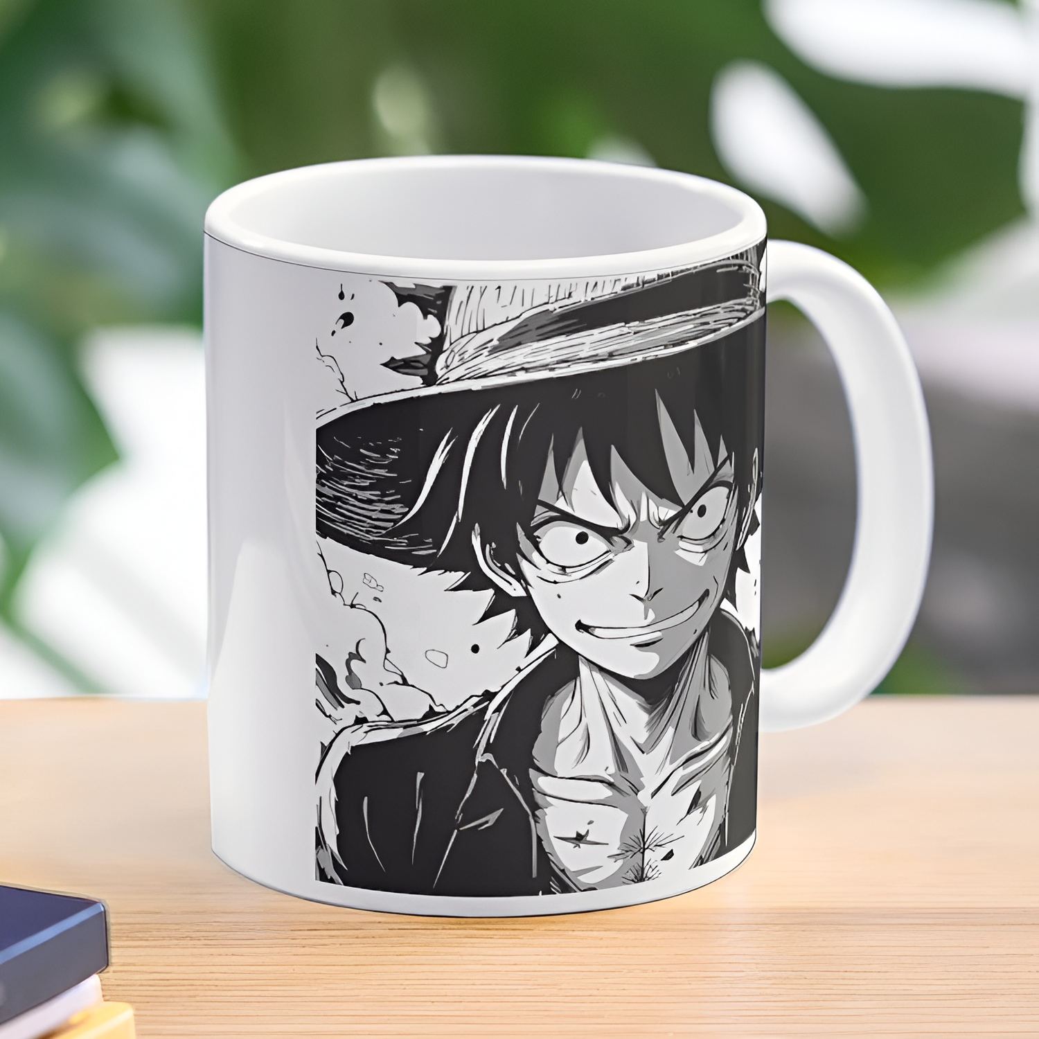 Luffy Manga Design Coffee Mug