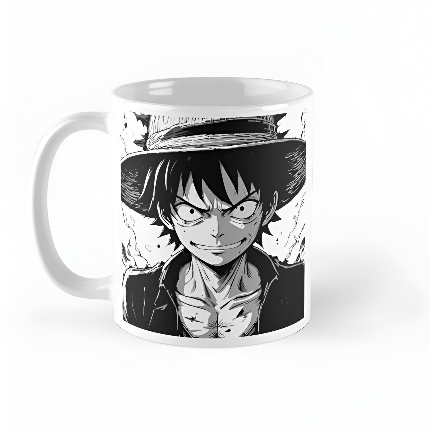 Luffy Manga Design Coffee Mug