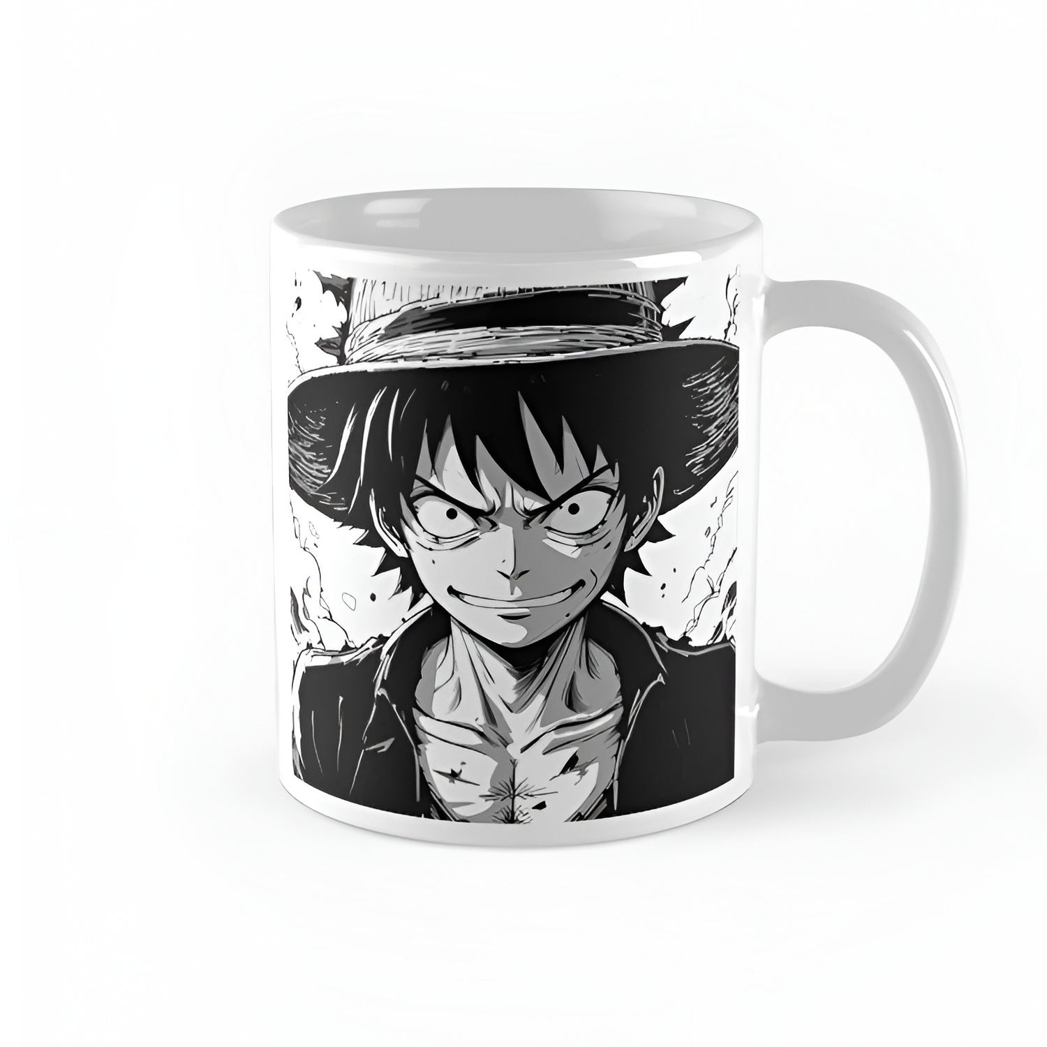 Luffy Manga Design Coffee Mug