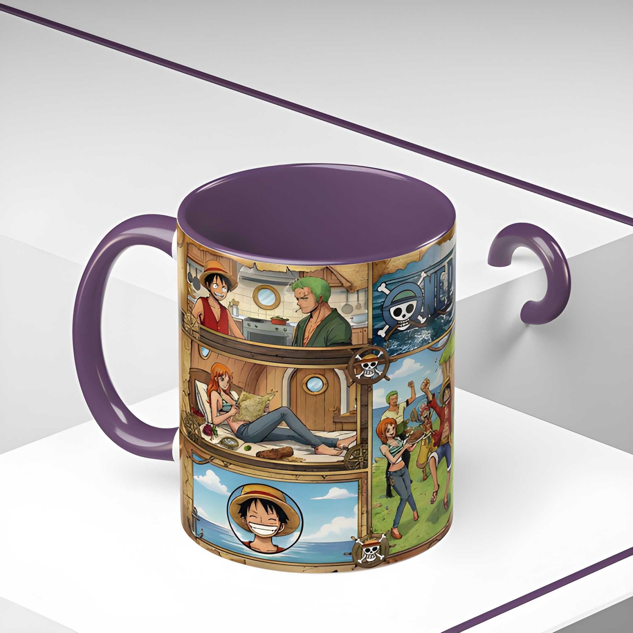 One Piece Crew Montage Coffee Collage Mug | Accent Mug 11oz 15oz