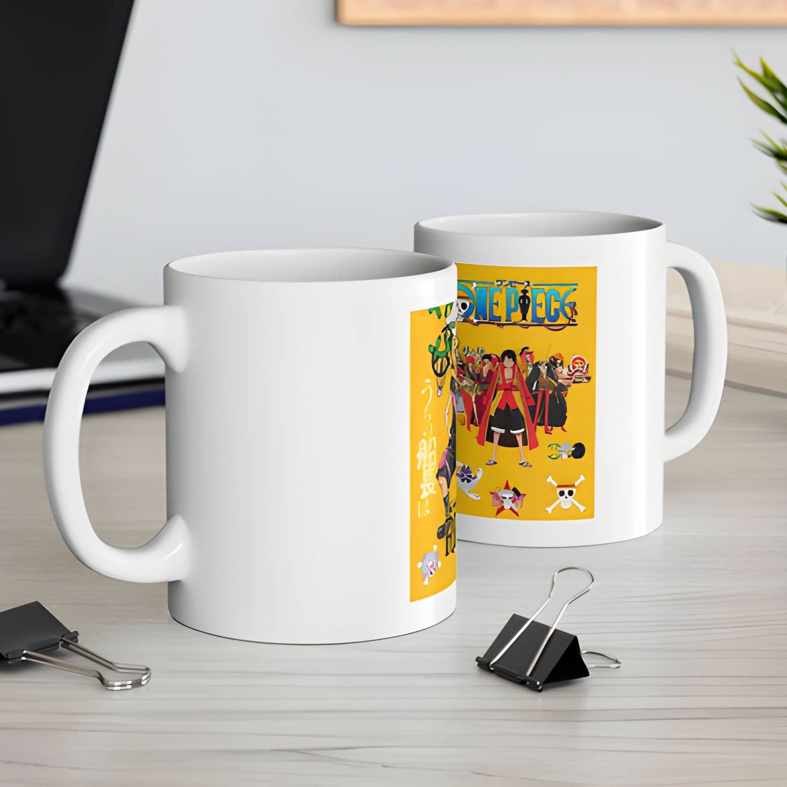 One Piece Anime Characters Mug | Straw Hat Crew Ceramic Mug