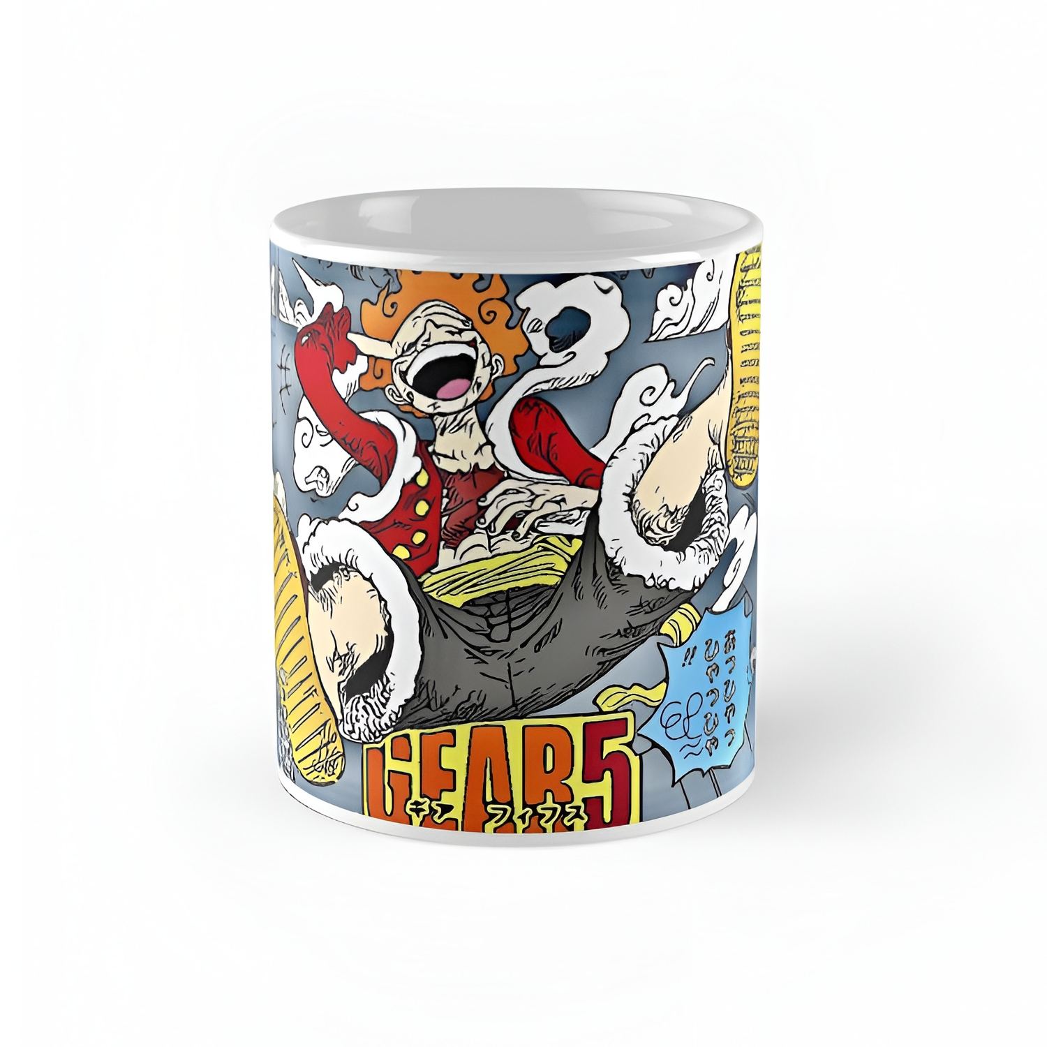 Monkey D Luffy Gear 5 Nika Coffee Mug