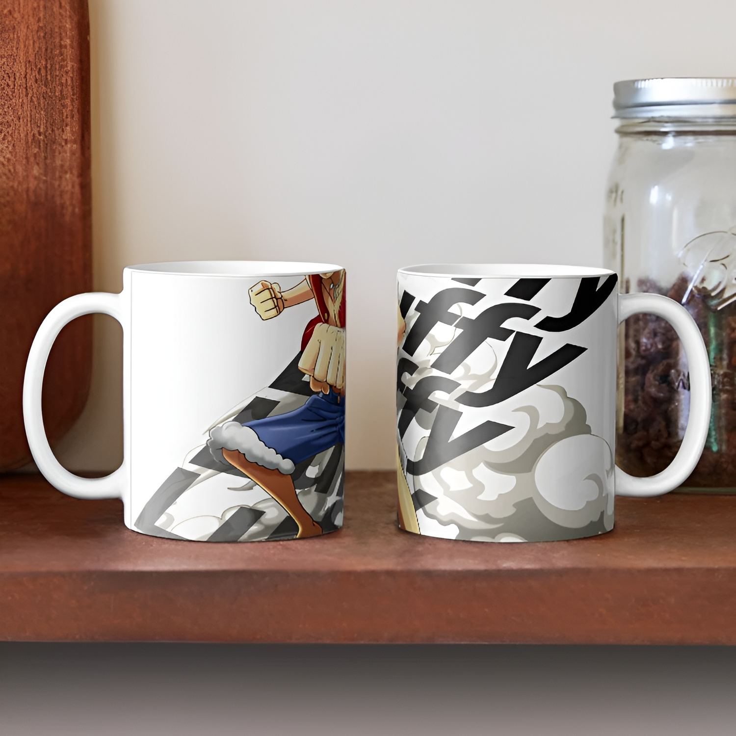 Manga Character Design Coffee Cup