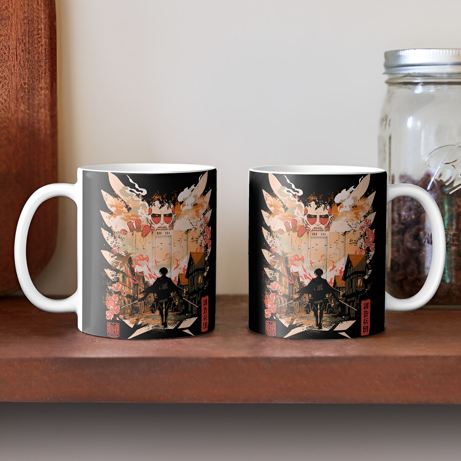 Titans Action Series Graphic Coffee Mug