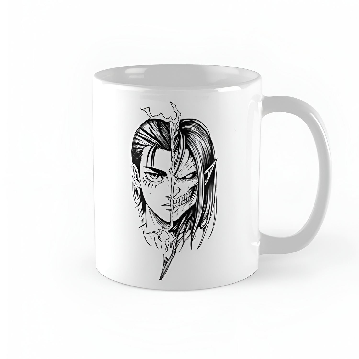 Eren Yeager Transformation Series Coffee Mug