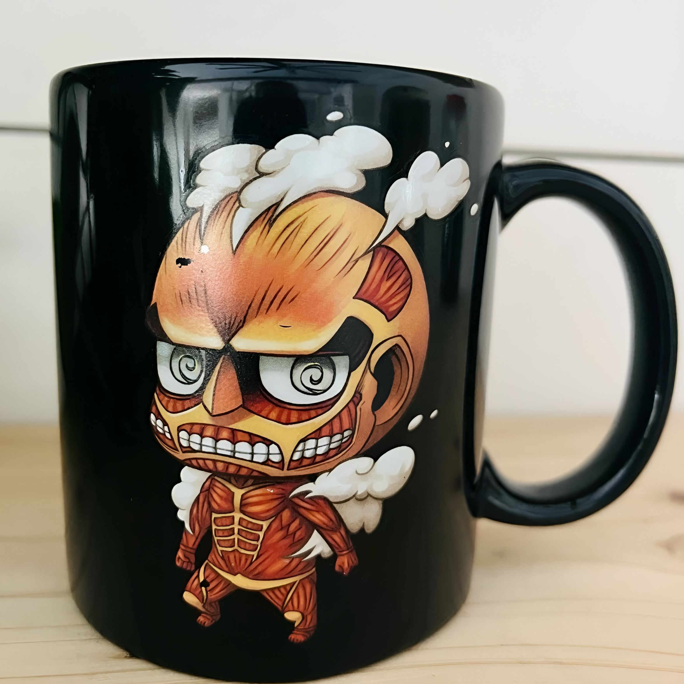 Chibi Steaming Giant Graphic Mug