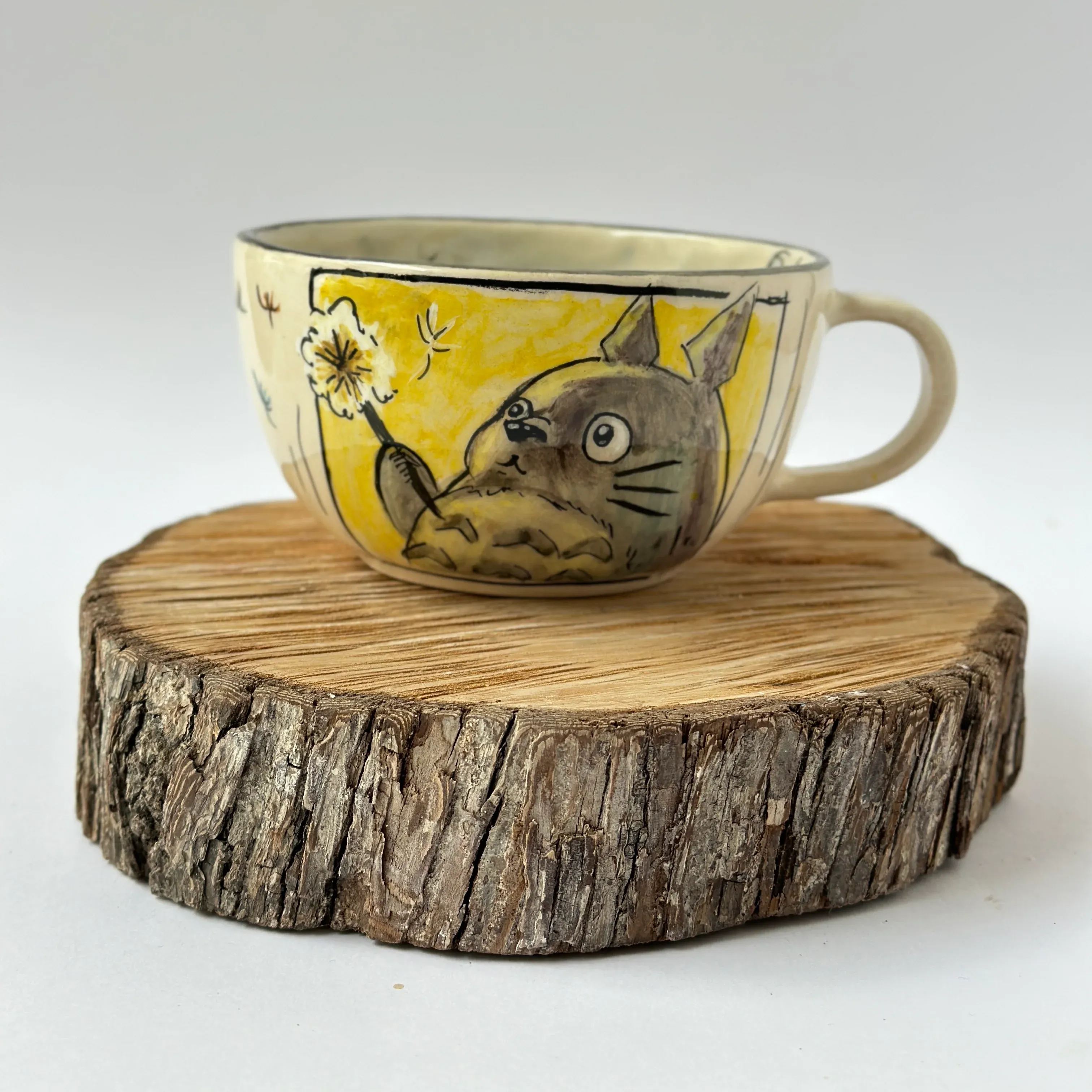 Handmade Character Ceramic Coffee And Tea Mug