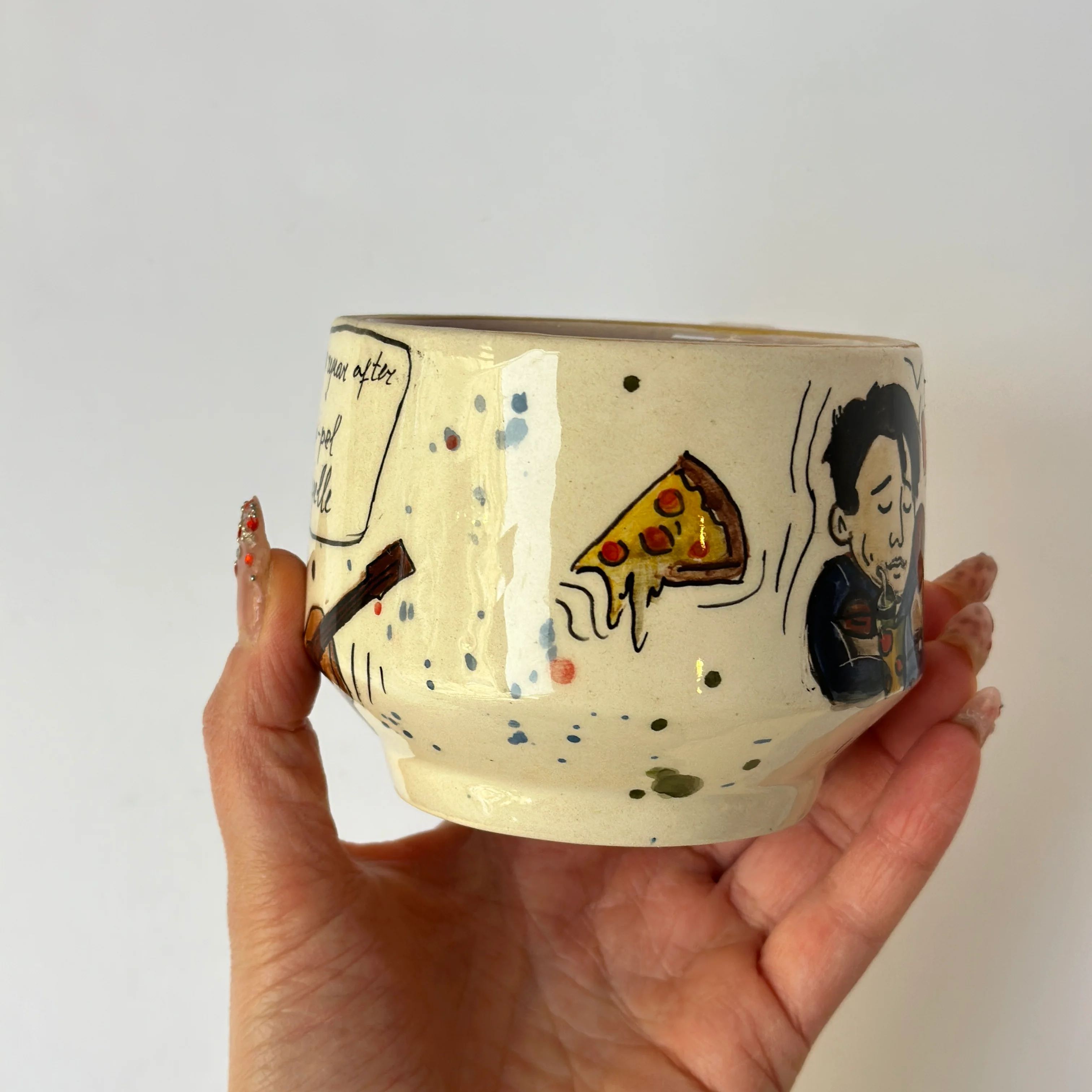Handmade Ceramic Mug For Coffee And Tea
