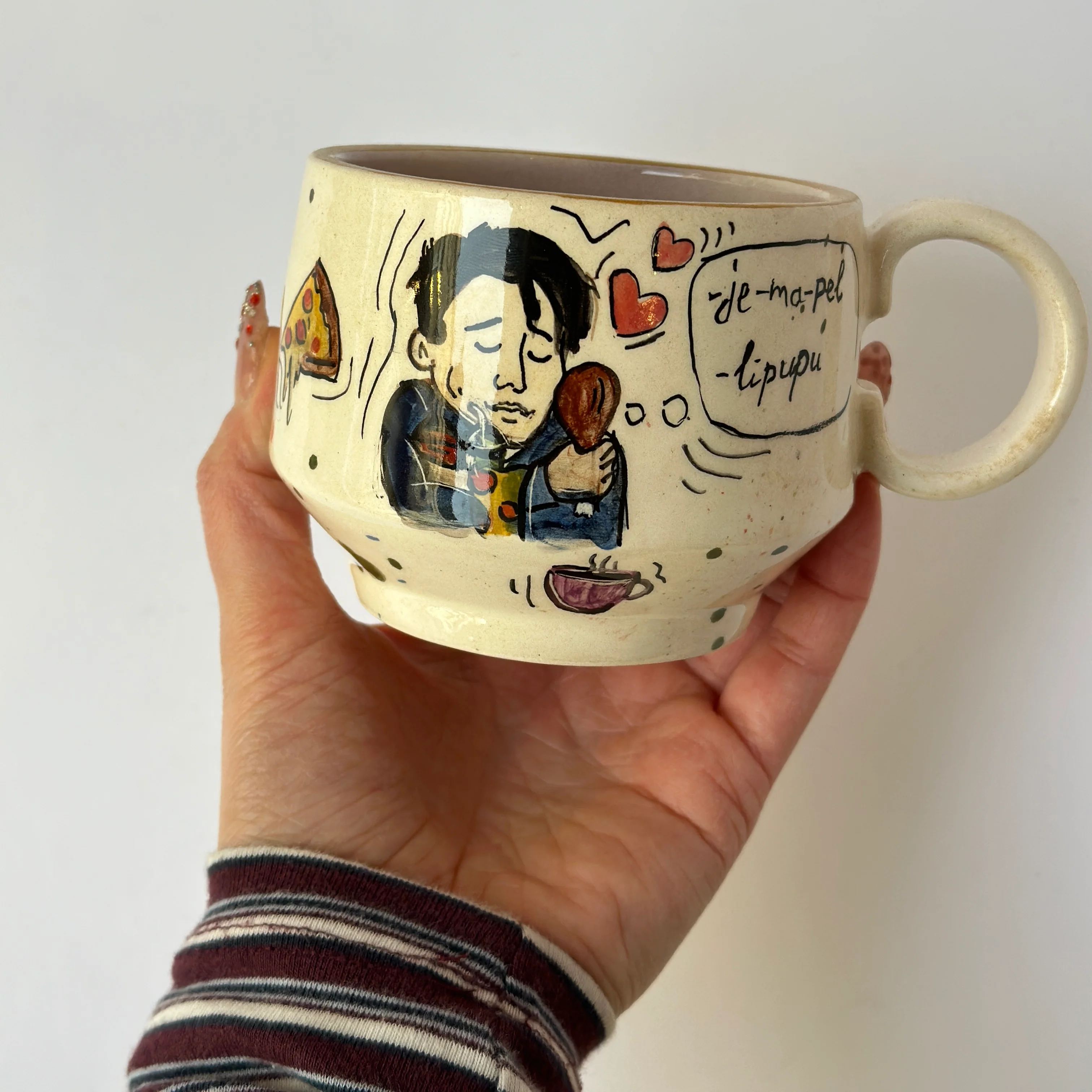 Handmade Ceramic Mug For Coffee And Tea