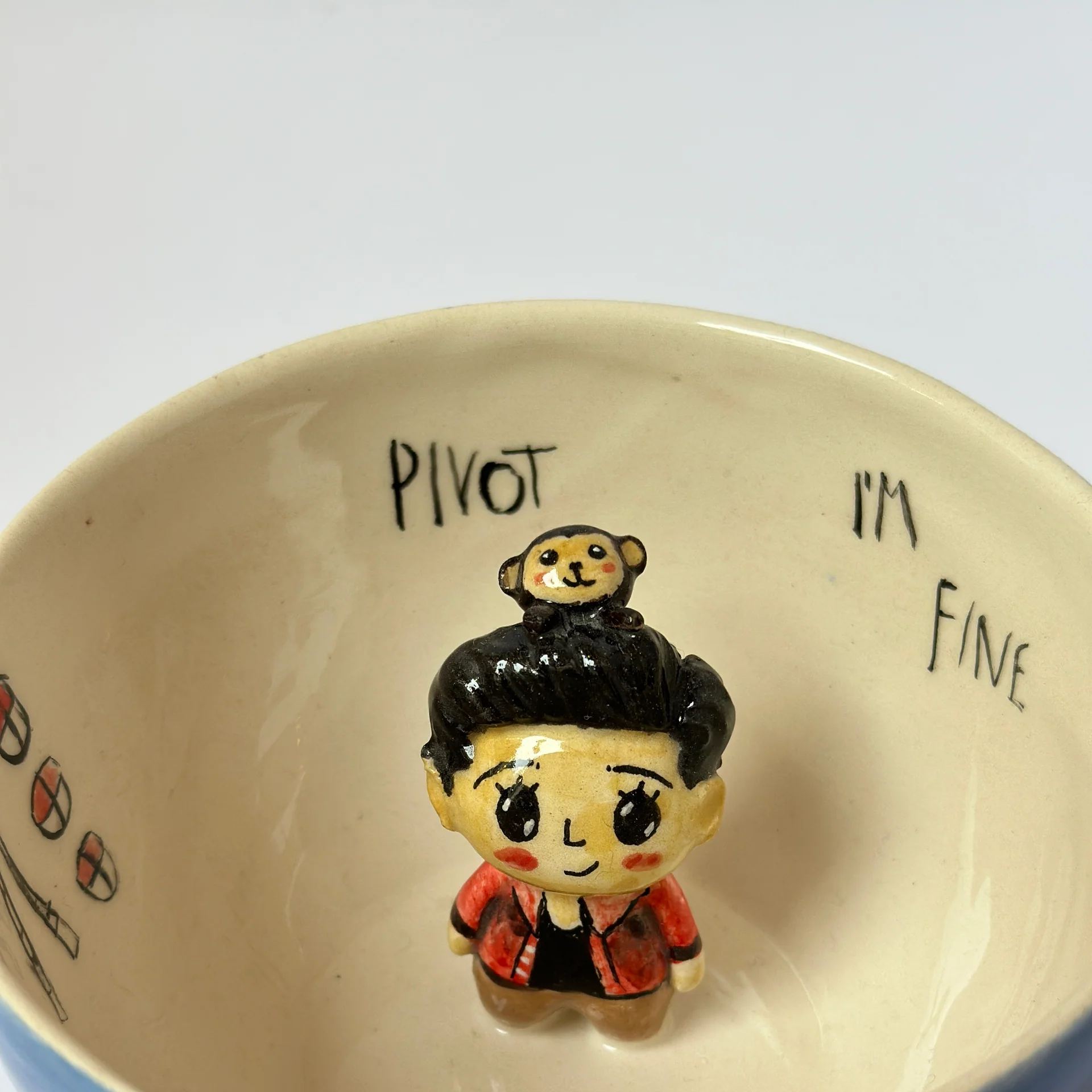 Handmade Ceramic Character Coffee Mug