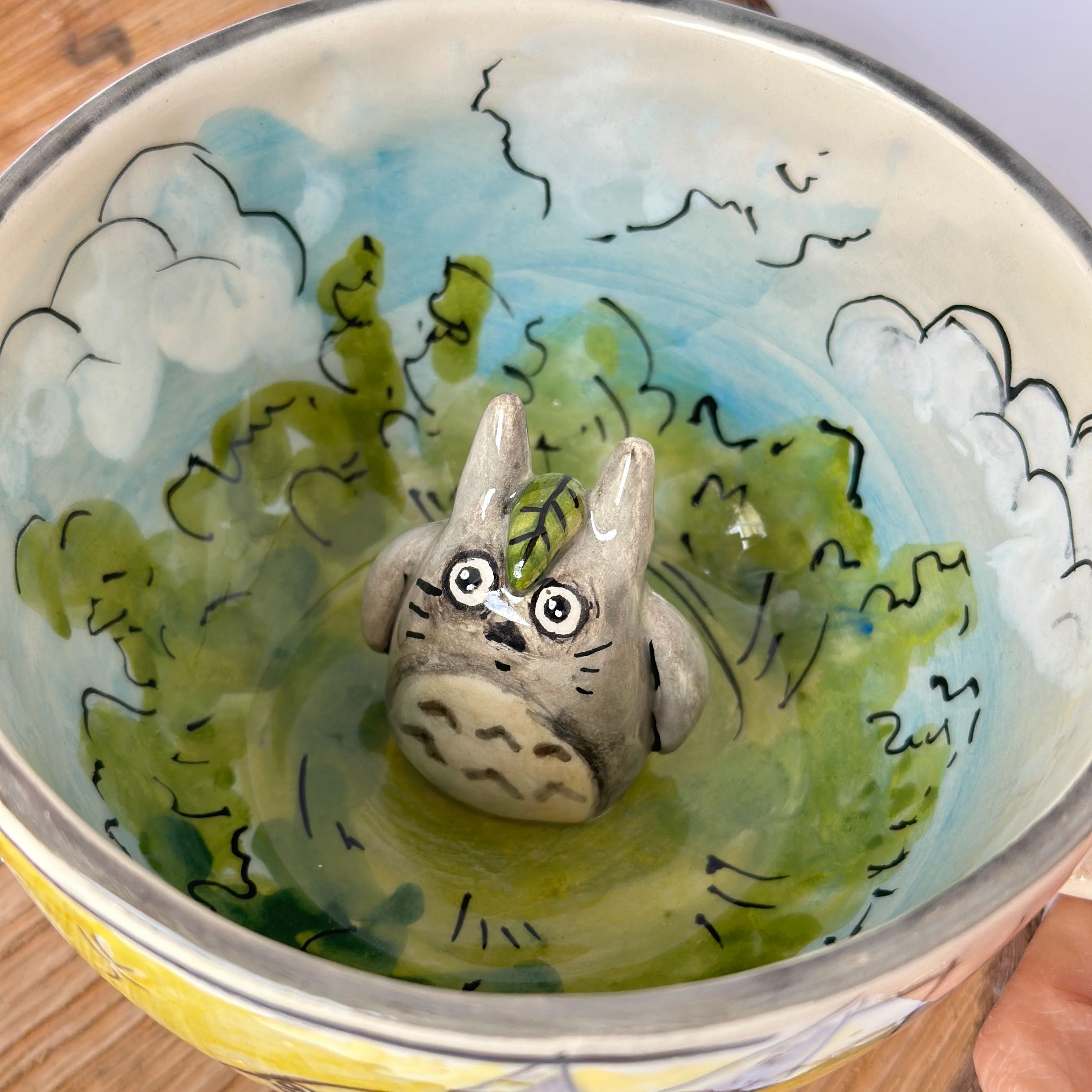 Forest Spirit Illustrative Sculpted Cup