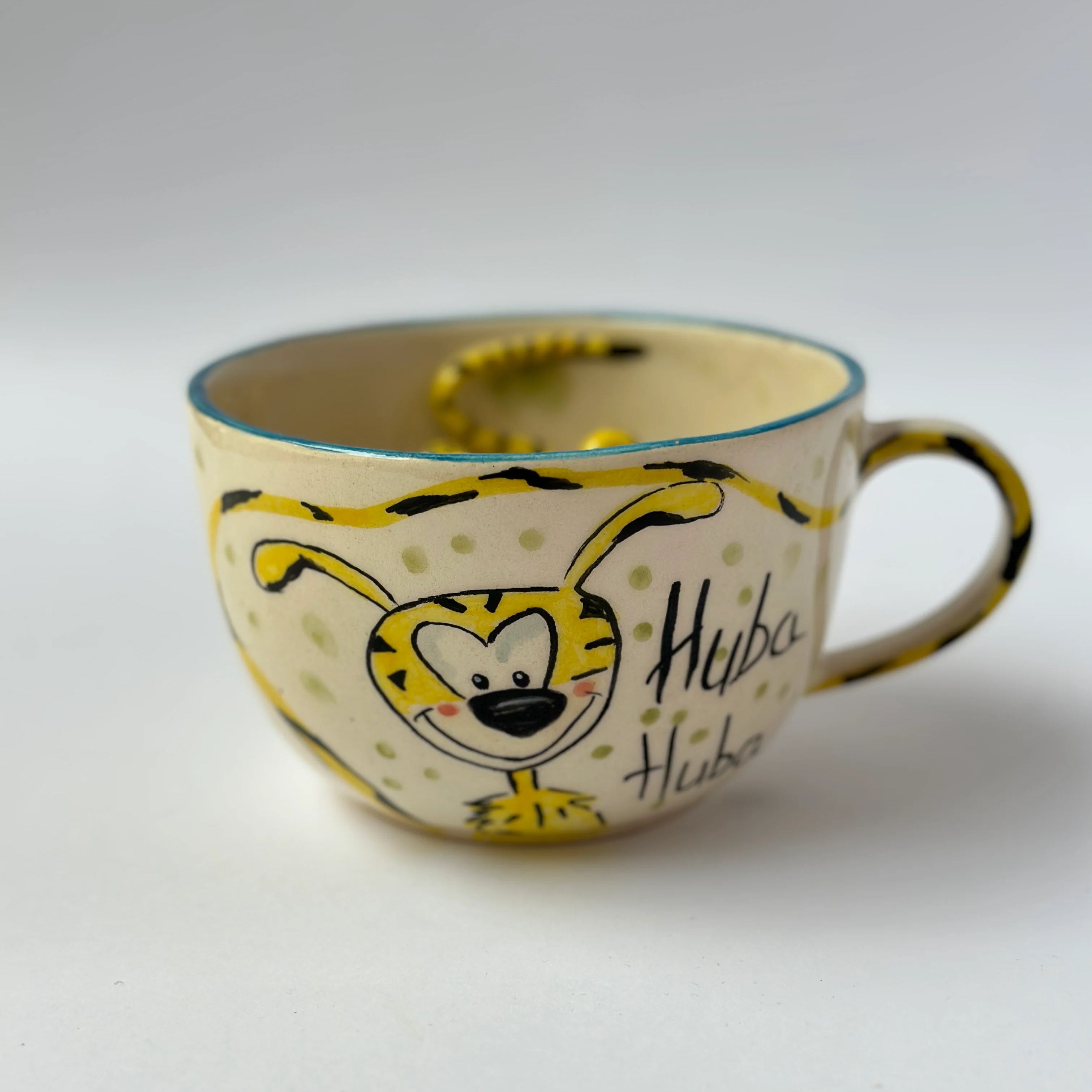 Spotted Creature Figurine Sculpted Cup