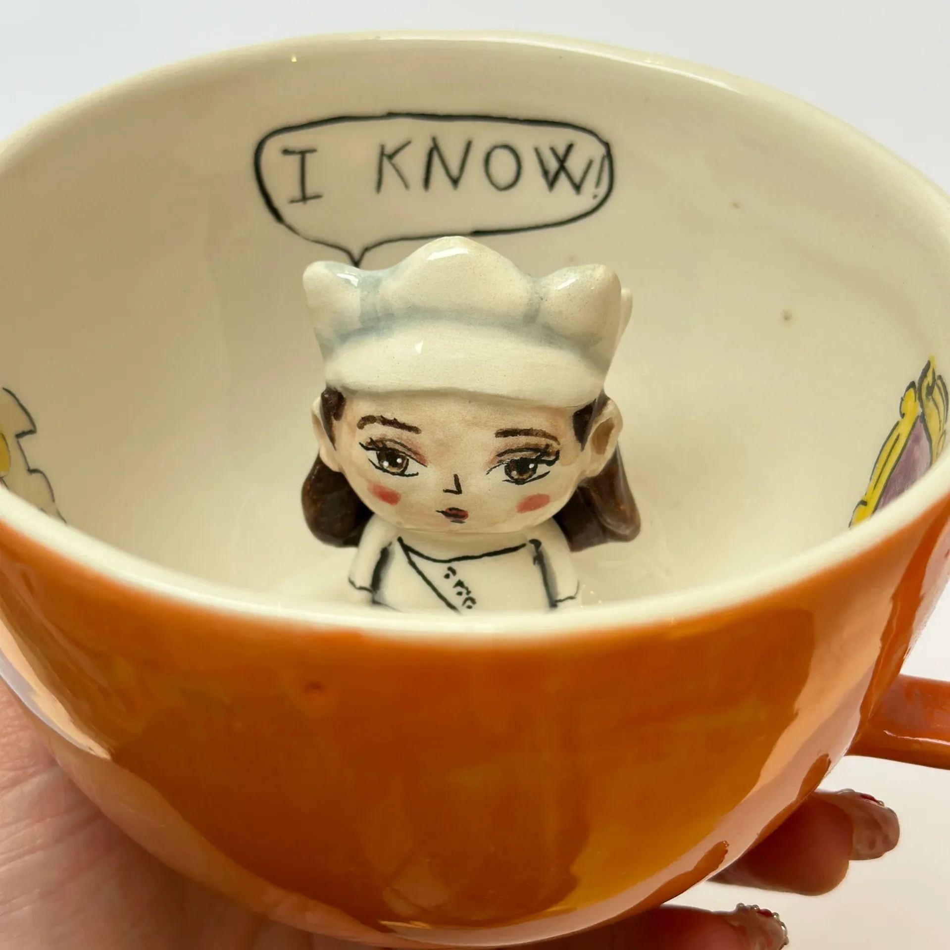 Handmade Glossy Ceramic Tea And Coffee Mug