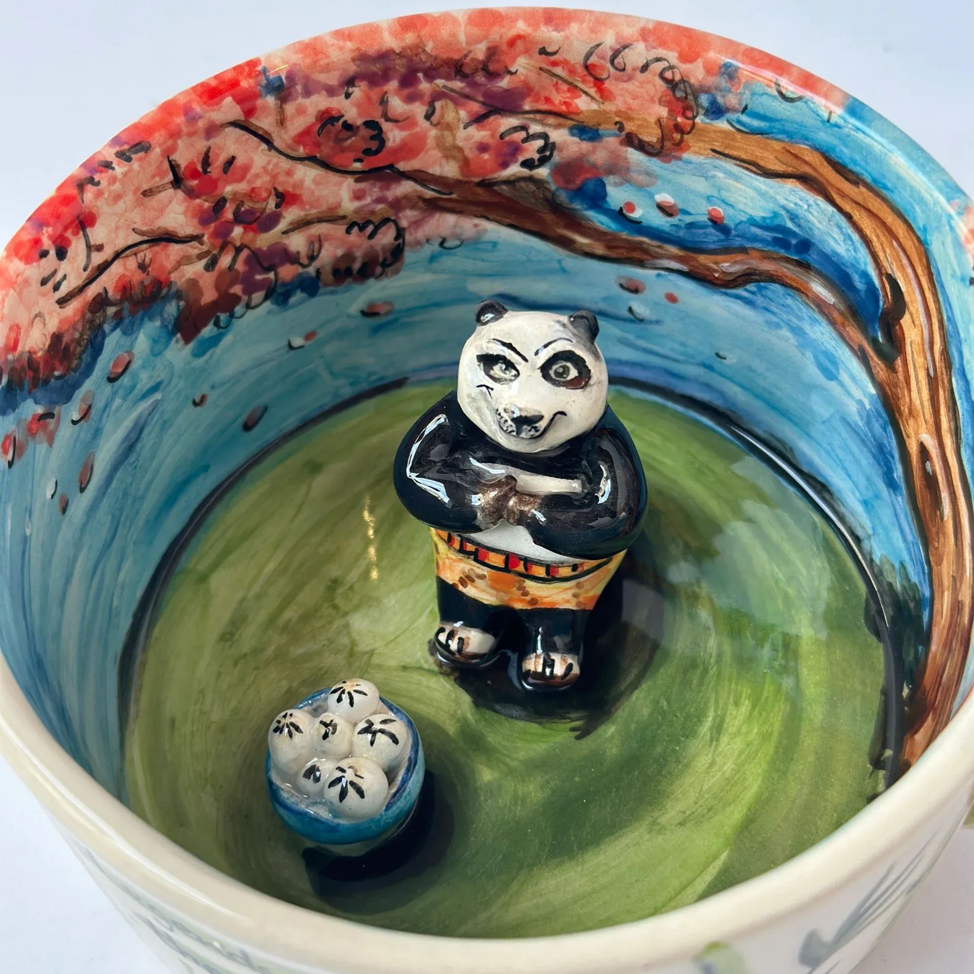 Handmade Ceramic Character Coffee Mug