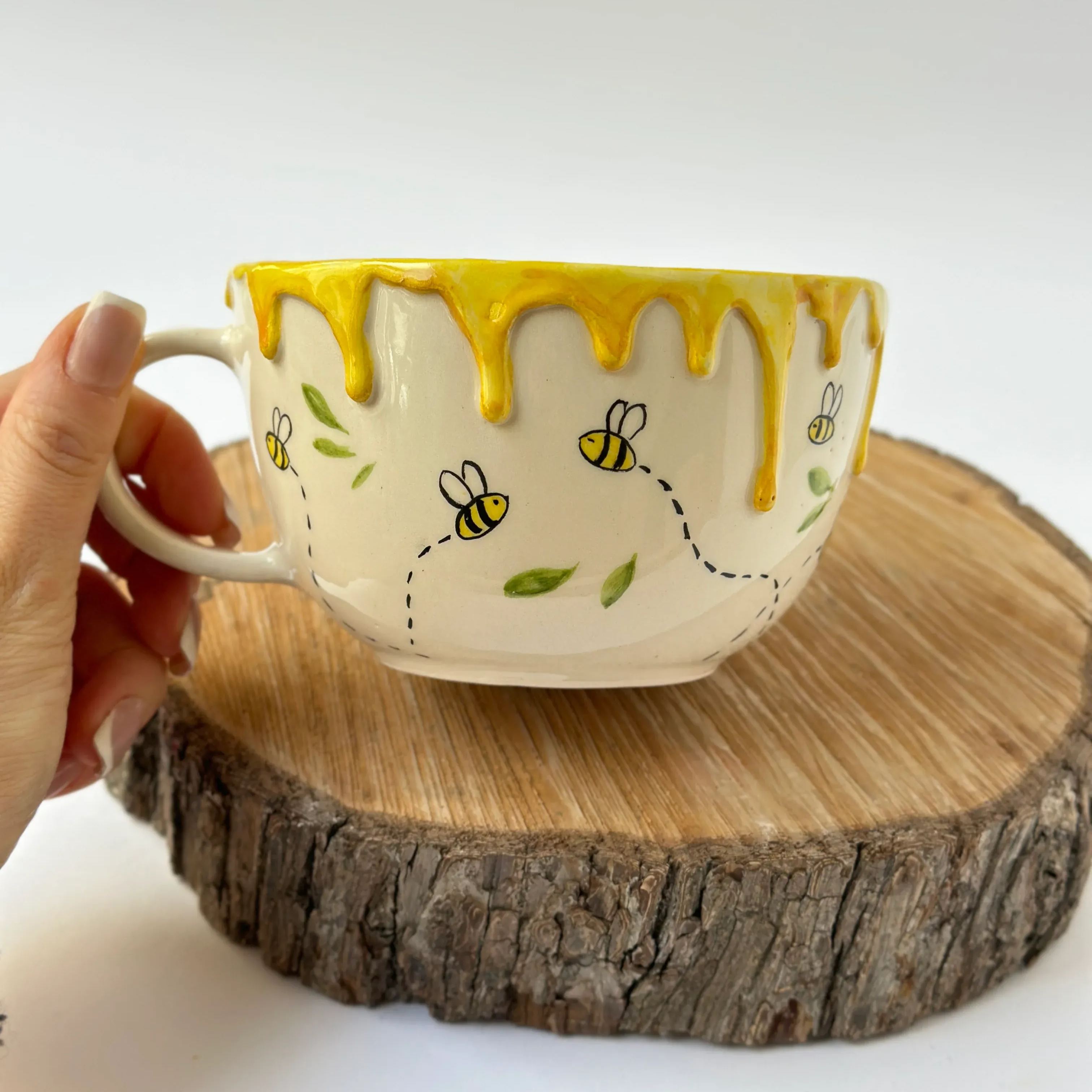 Handmade Bear Coffee Mug