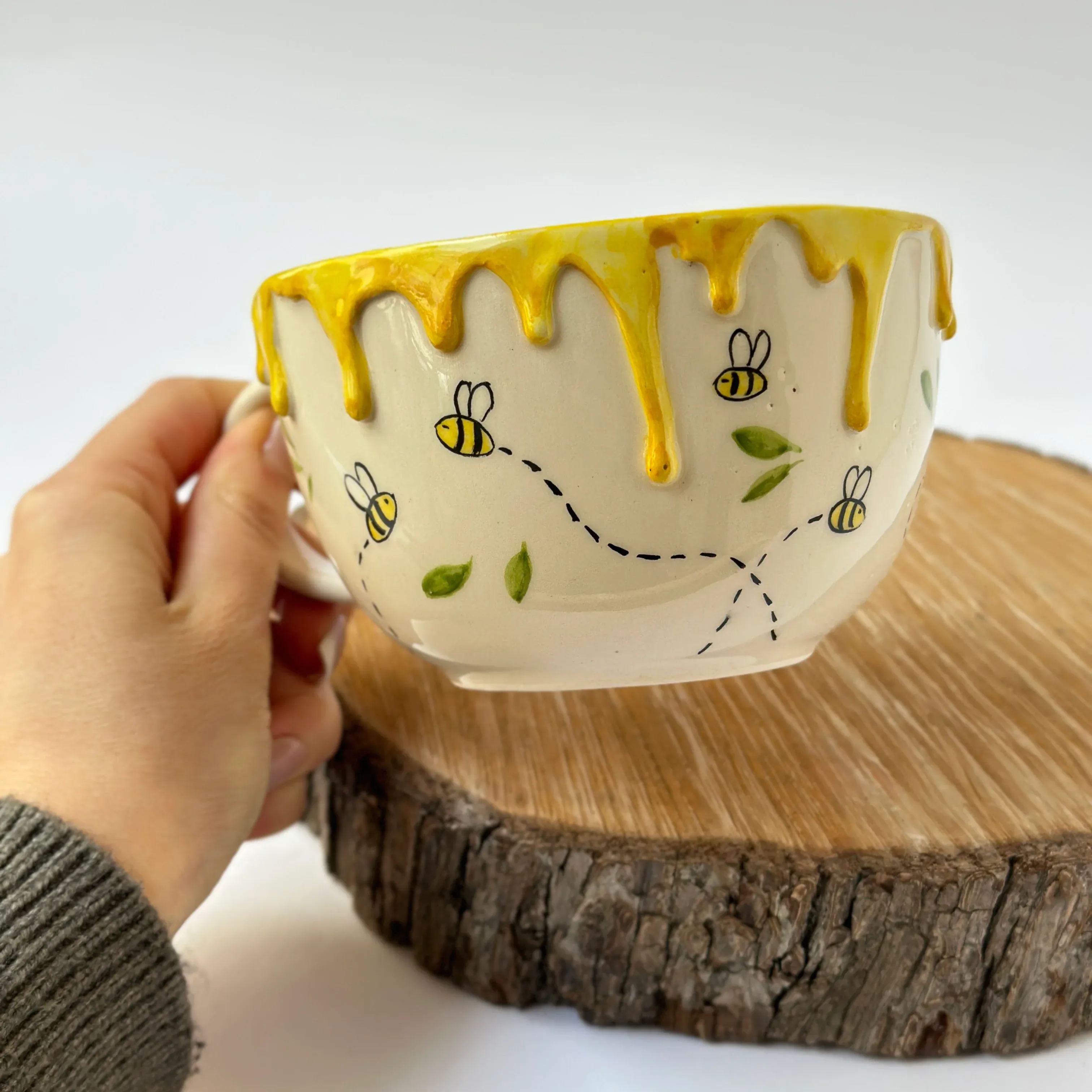 Handmade Bear Coffee Mug