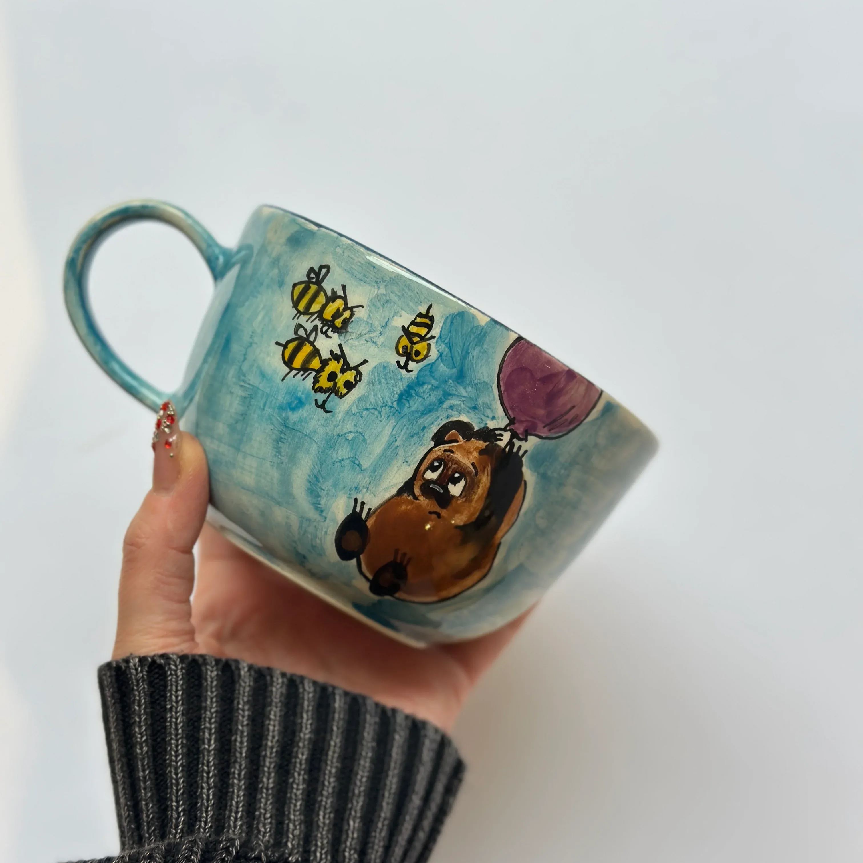 Winni the Pooh handmade mug