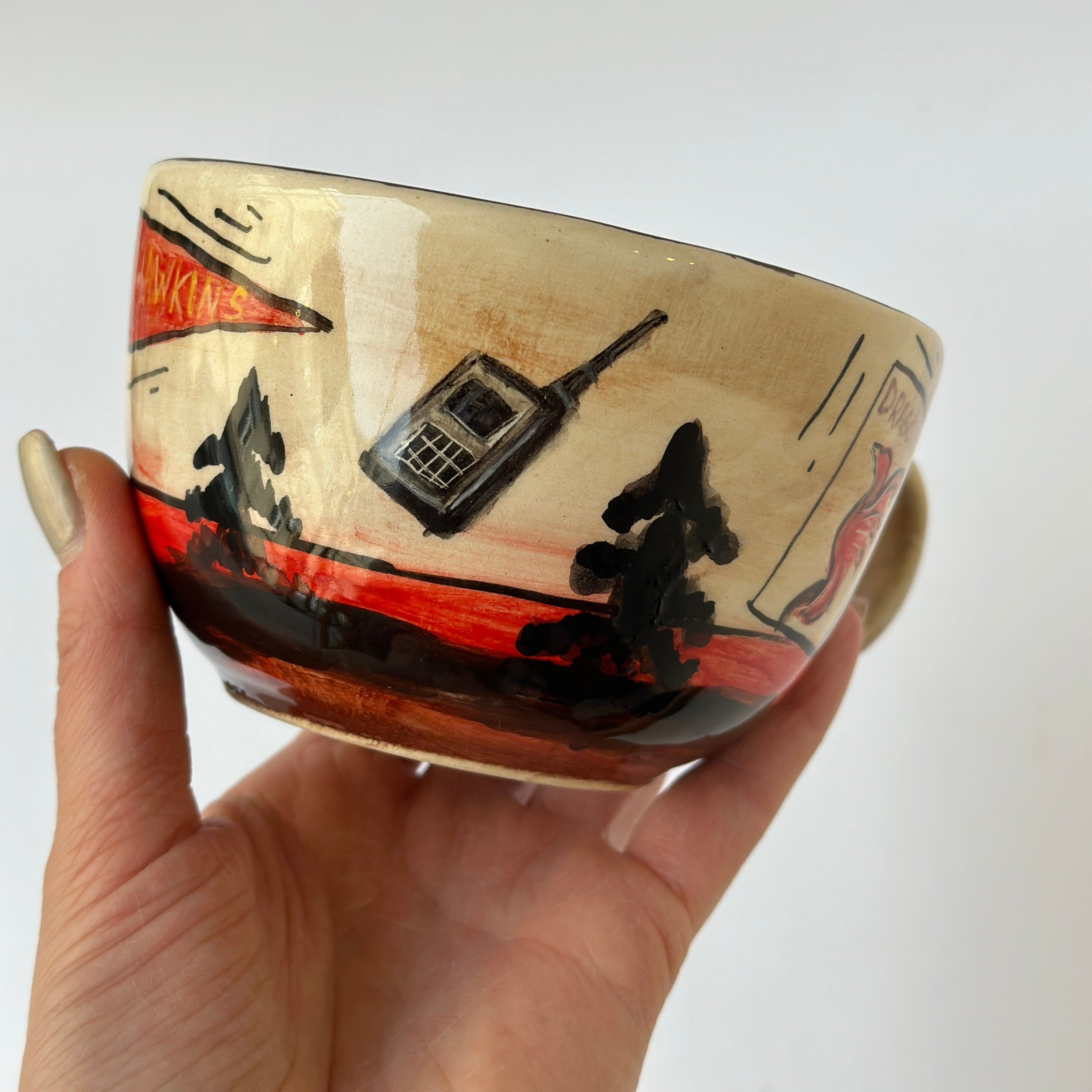 Stranger things Mike handmade mug