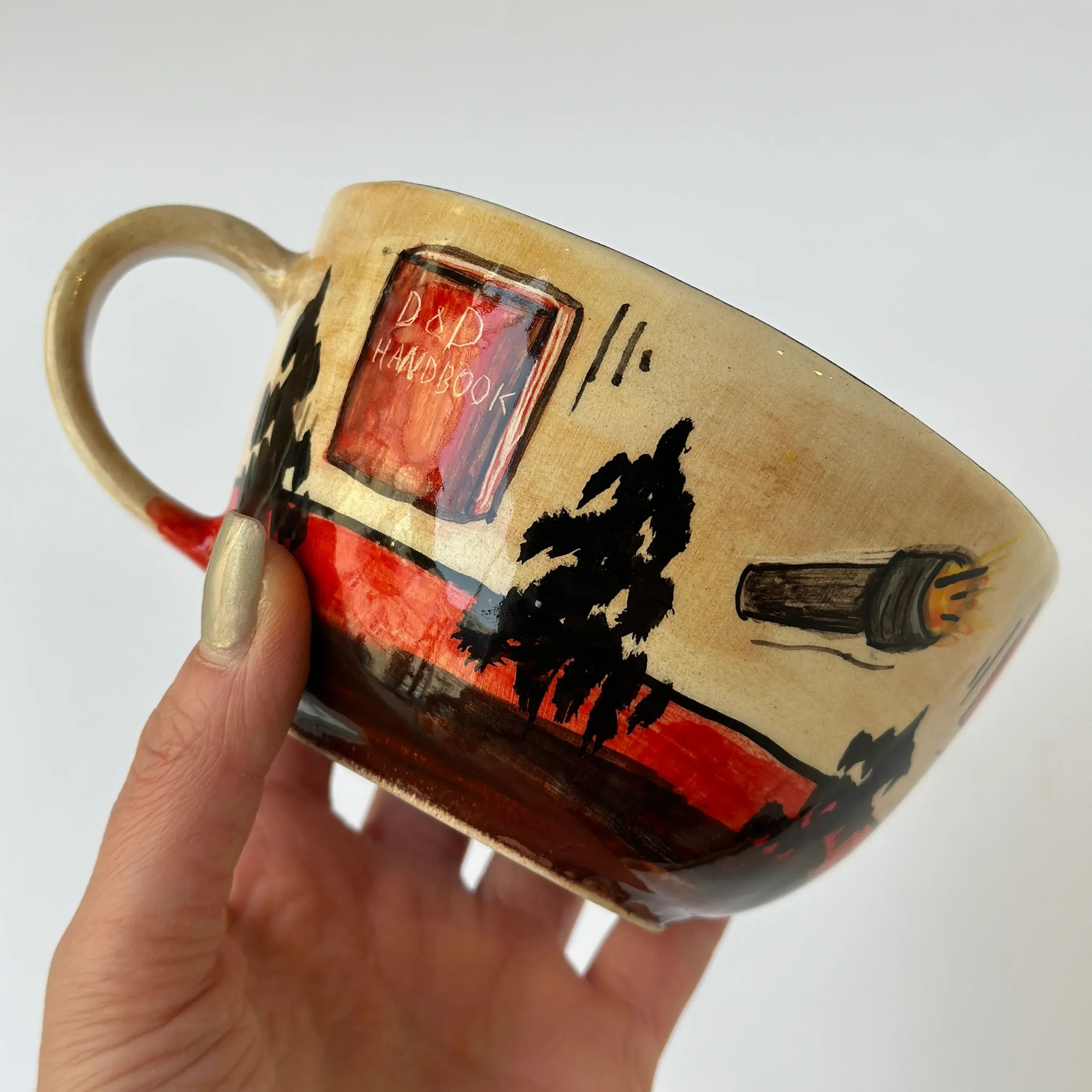 Stranger things Mike handmade mug