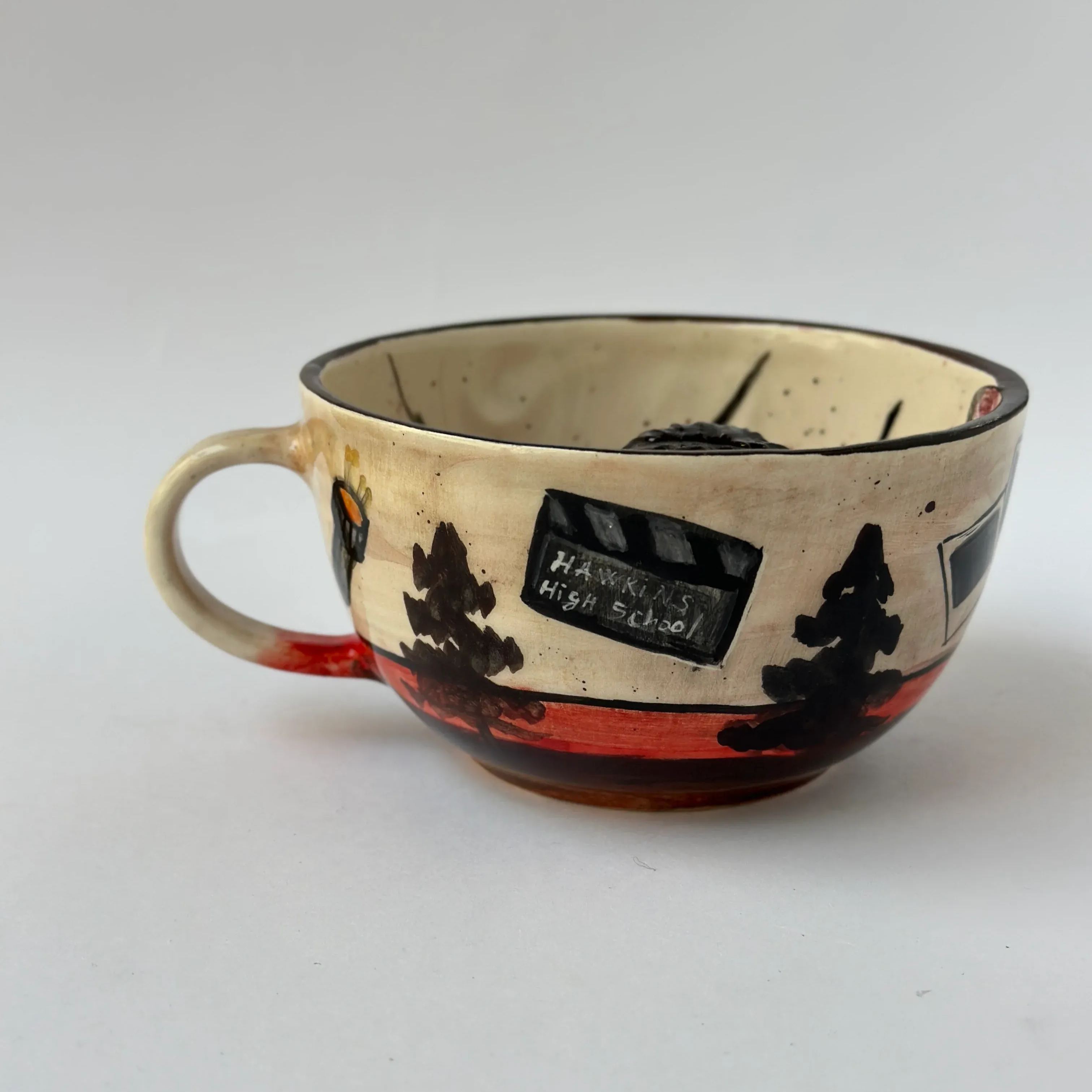 Stranger Things Nancy Handmade Mug