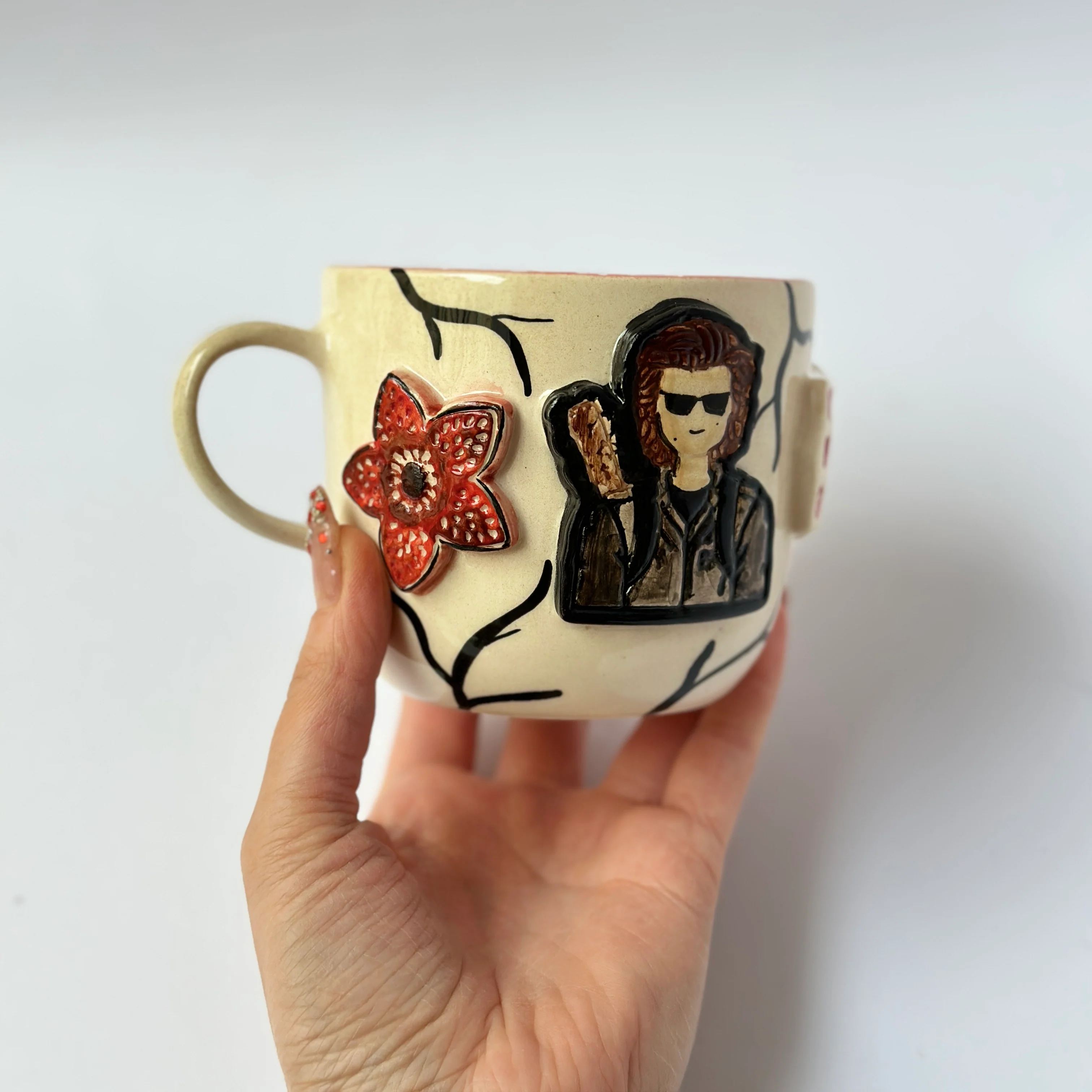 Steve Character Sculpted Thriller Stone Cup