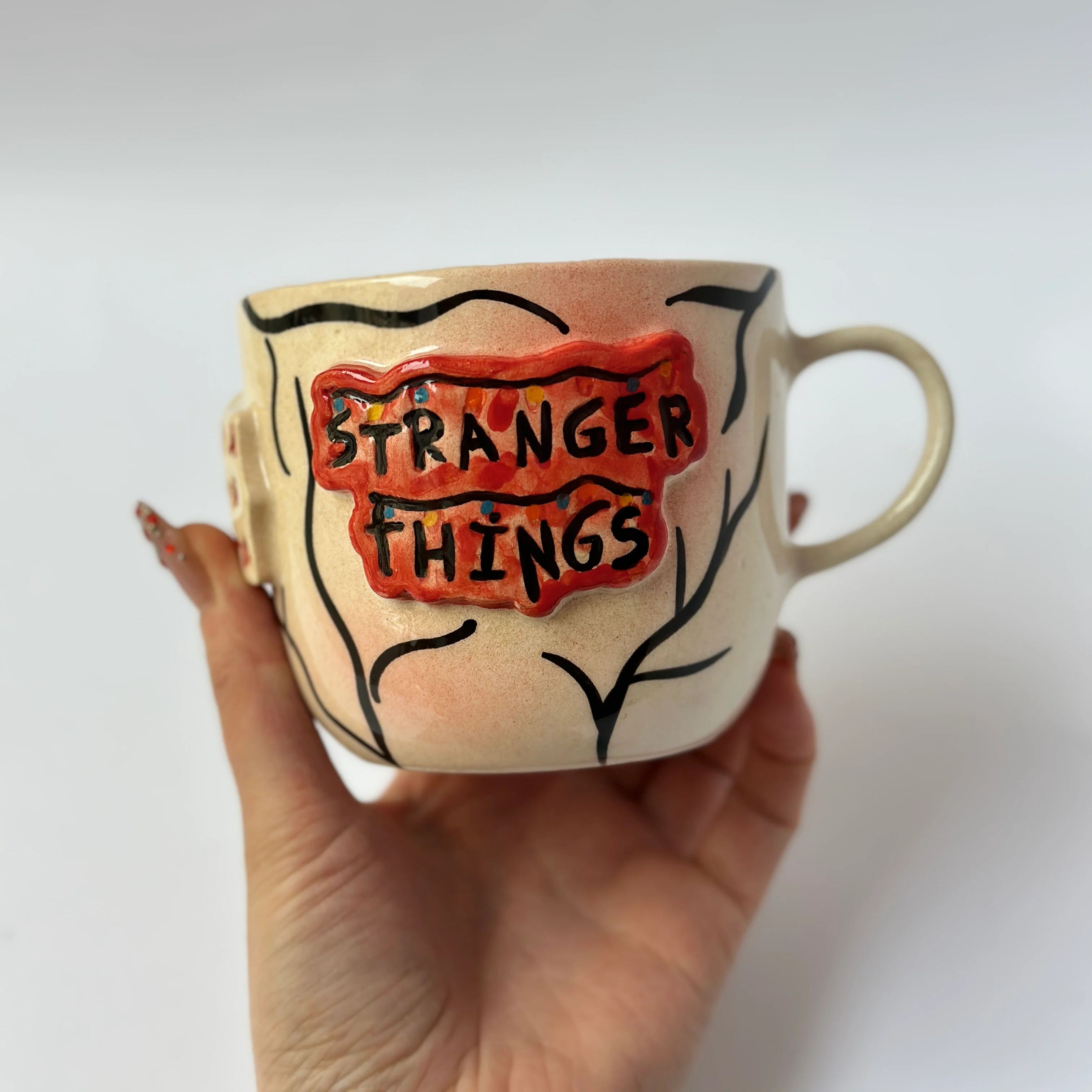 Steve Character Sculpted Thriller Stone Cup