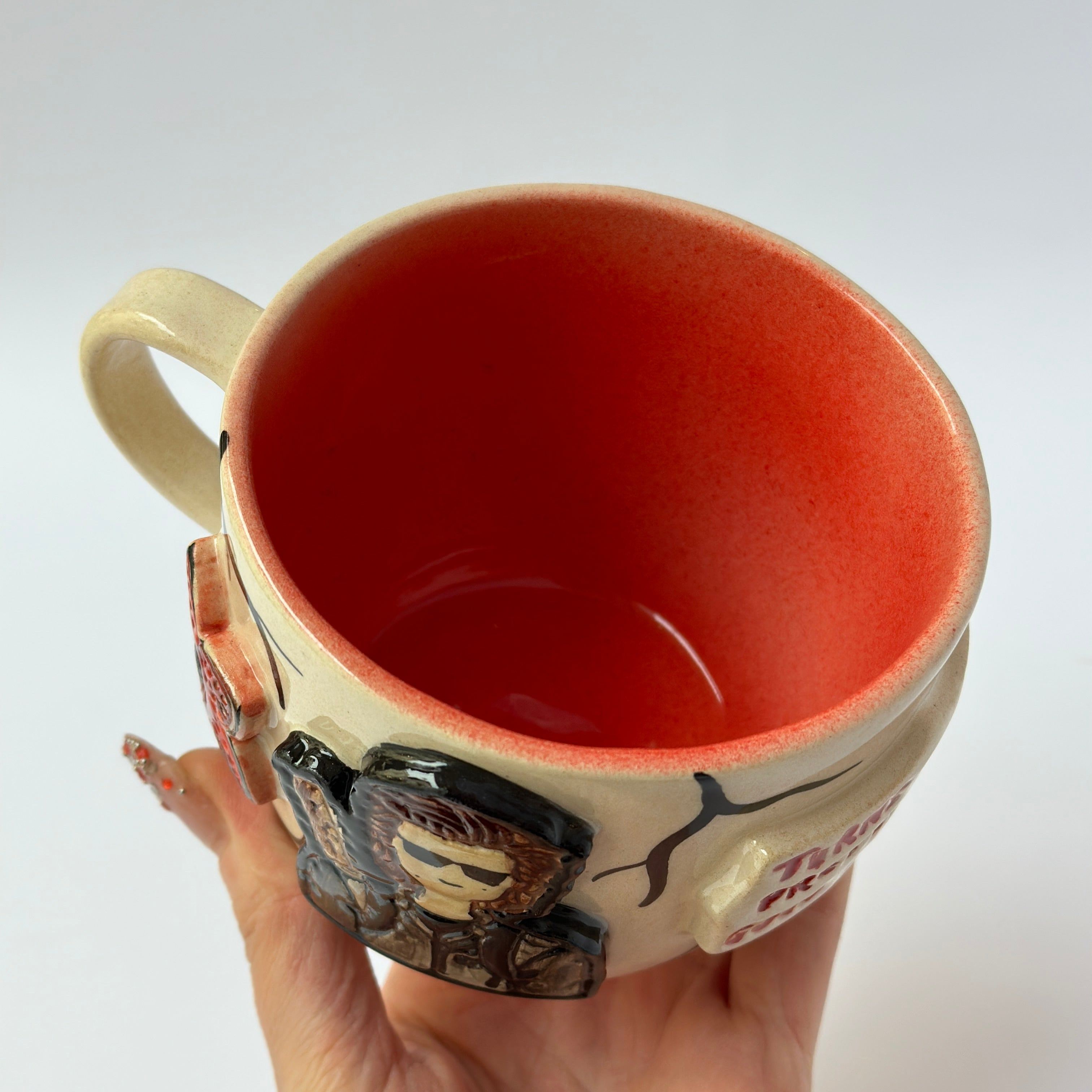 Steve Character Sculpted Thriller Stone Cup