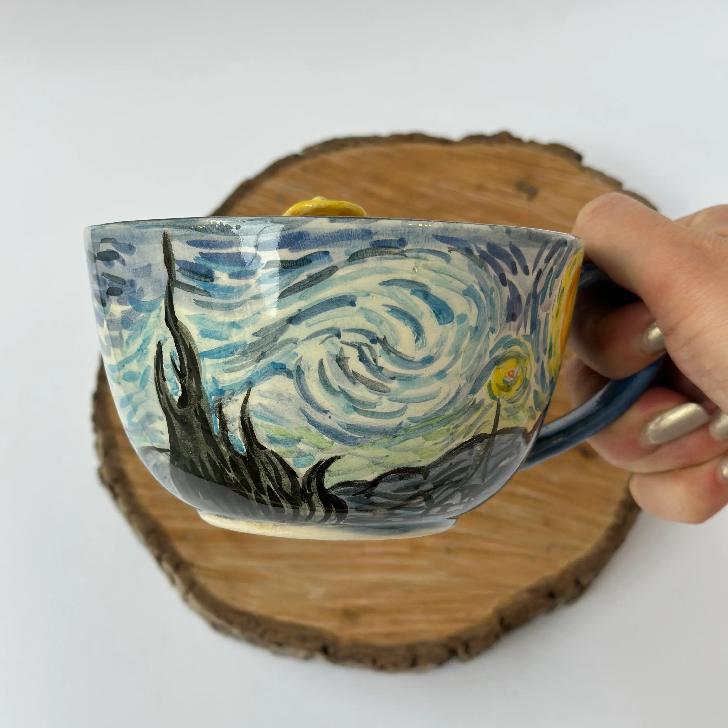 Vincent Wan Gogh Handmade Mug