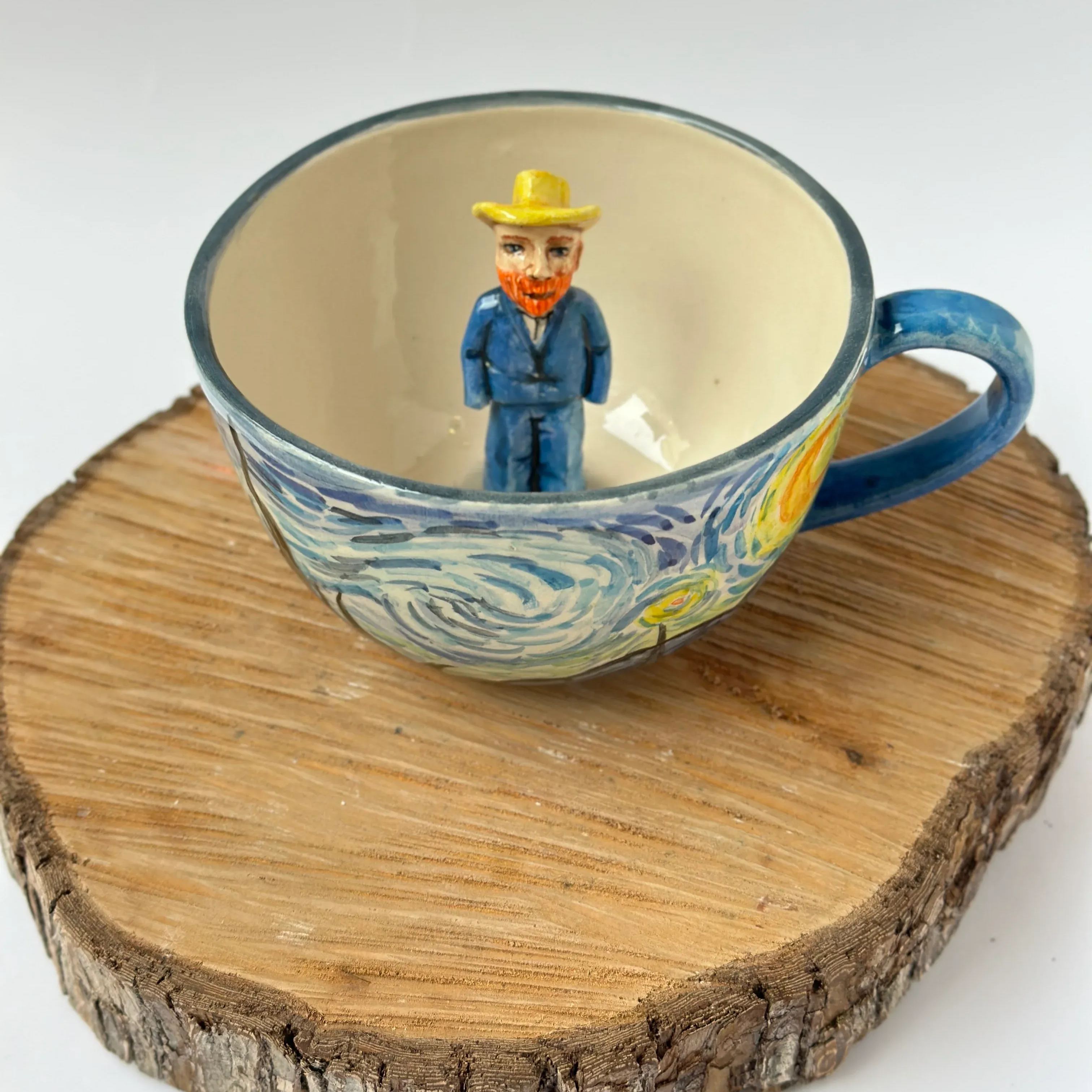 Vincent Wan Gogh Handmade Mug