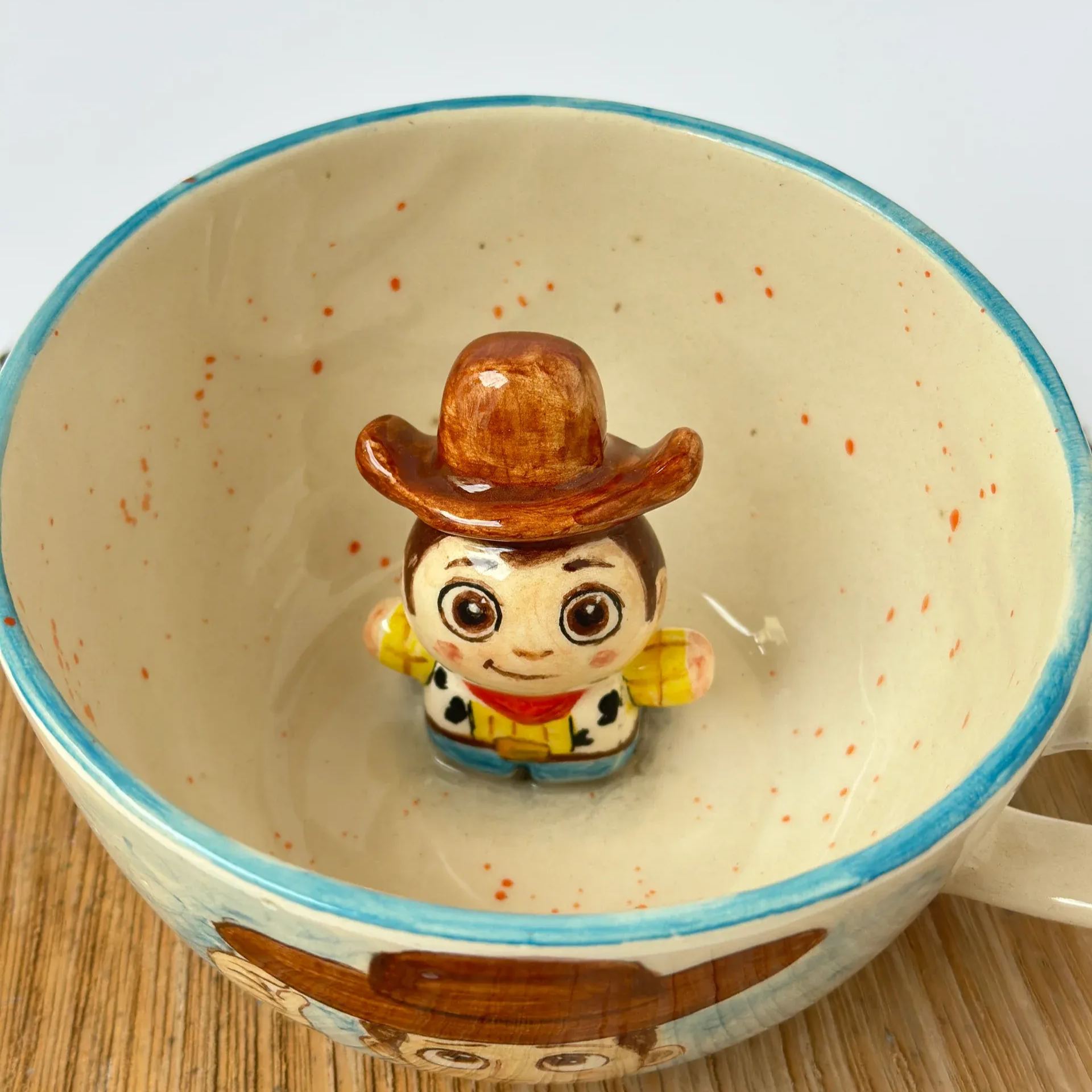 Handmade Ceramic Character Coffee Mug For Fans