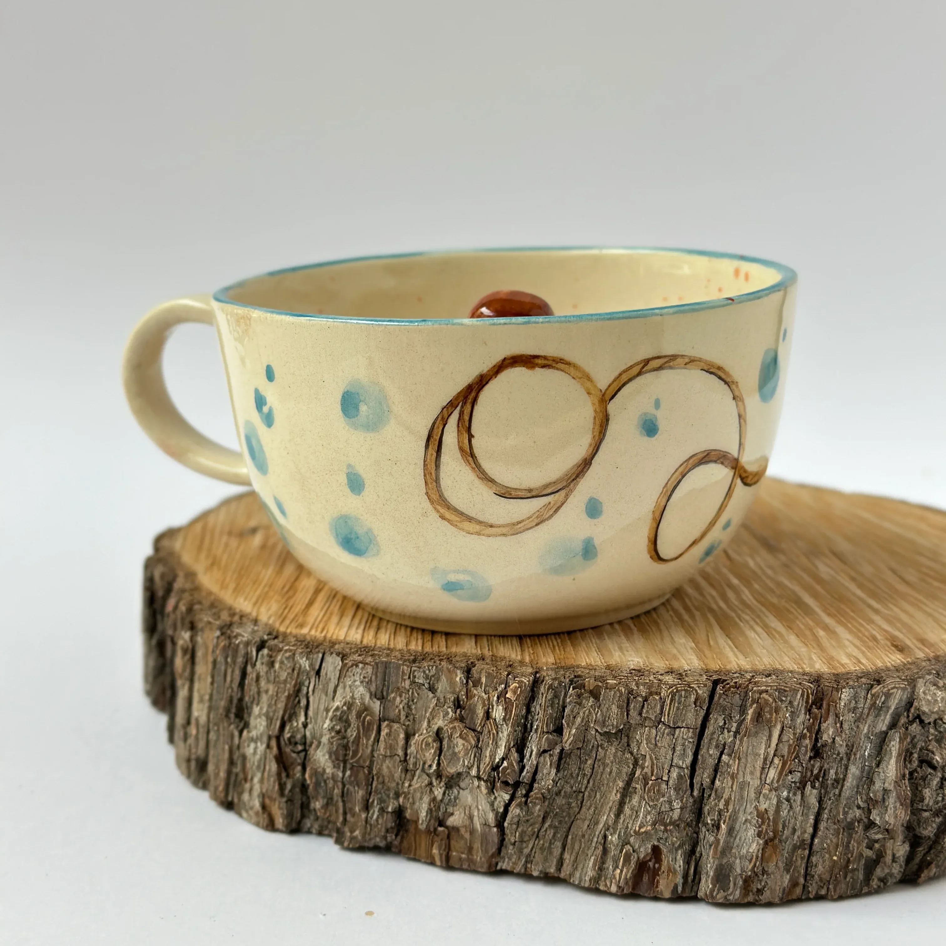 Handmade Woody Cowpoke Character Coffee Mug