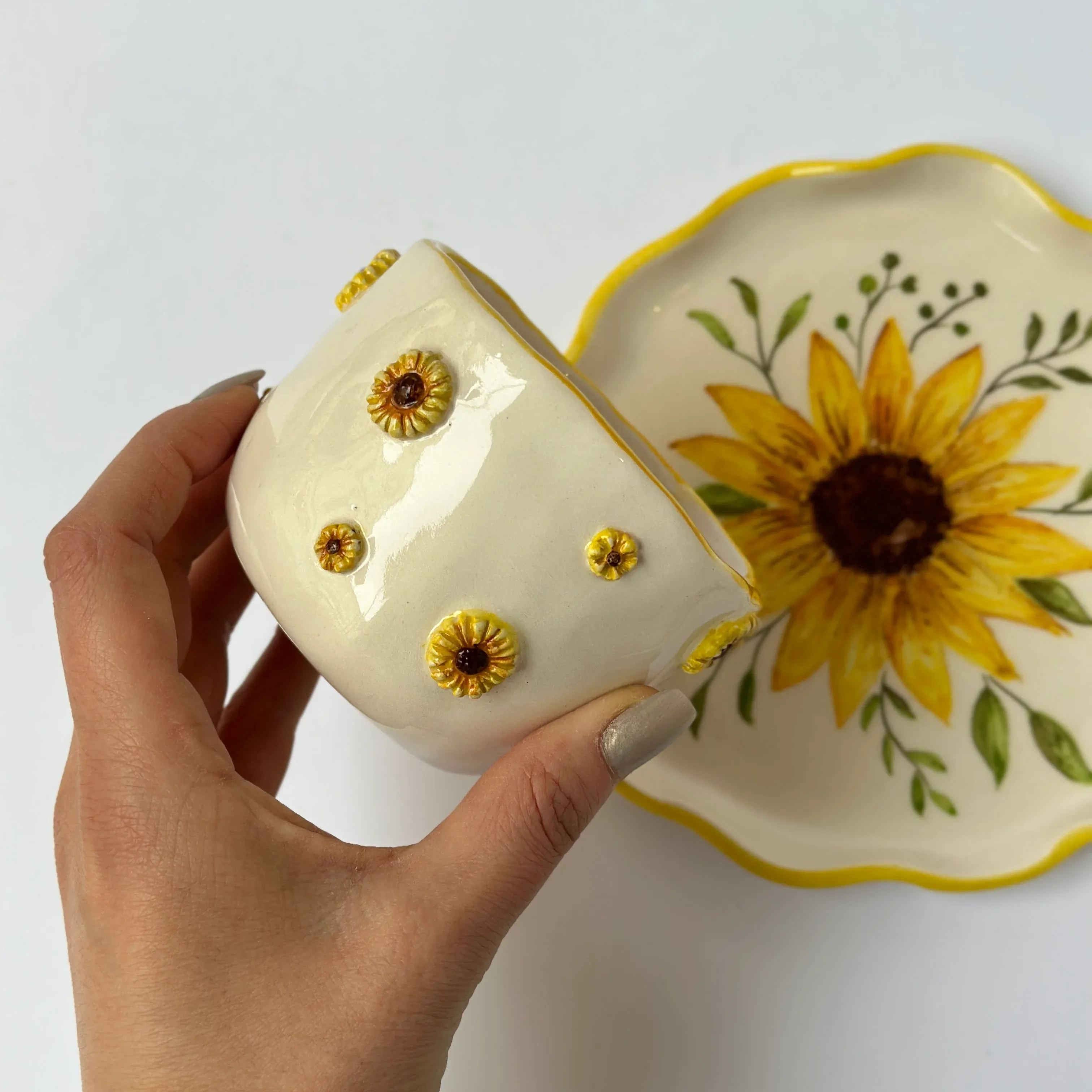 Handmade Natural Ceramic Coffee And Tea Mug