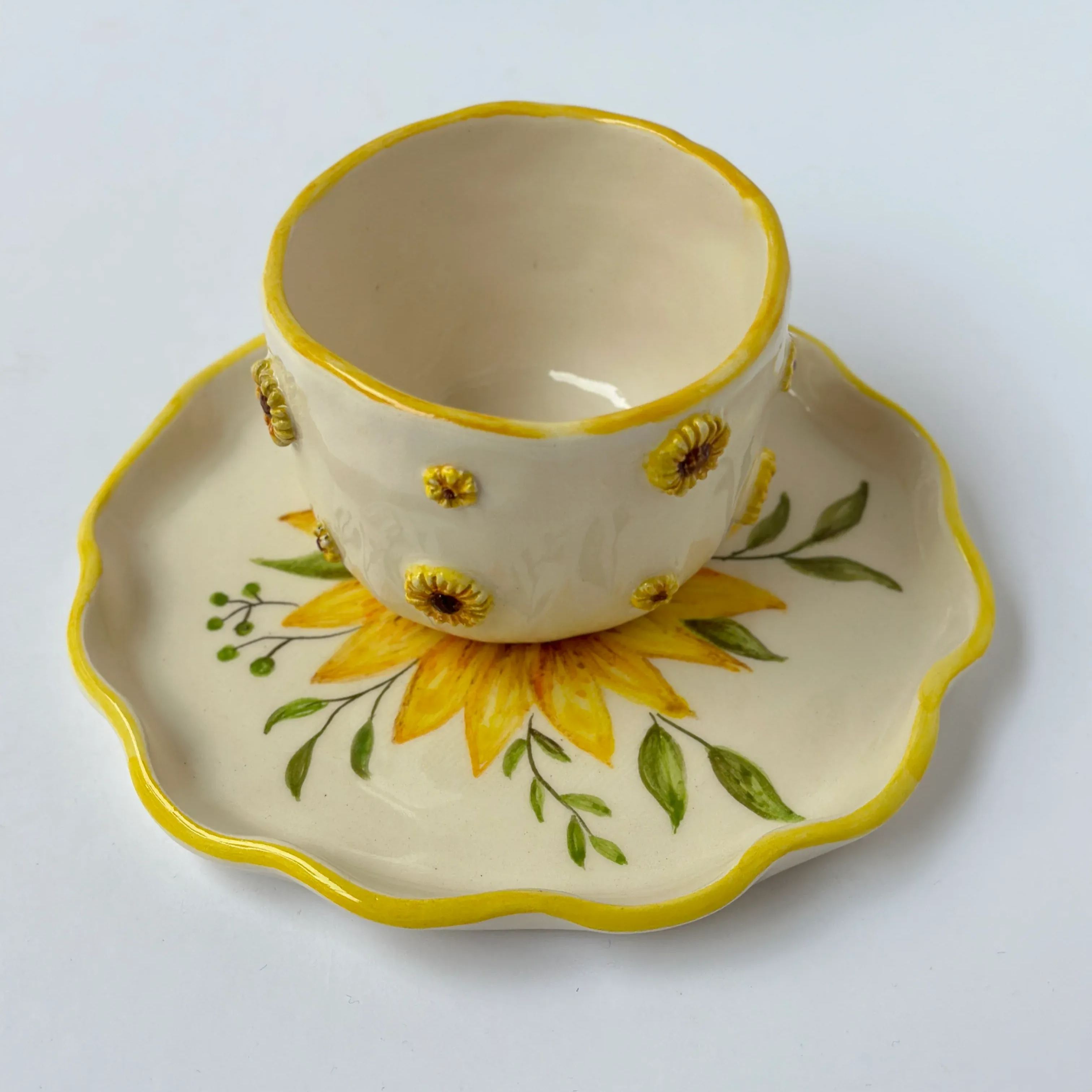 Handmade Natural Ceramic Coffee And Tea Mug