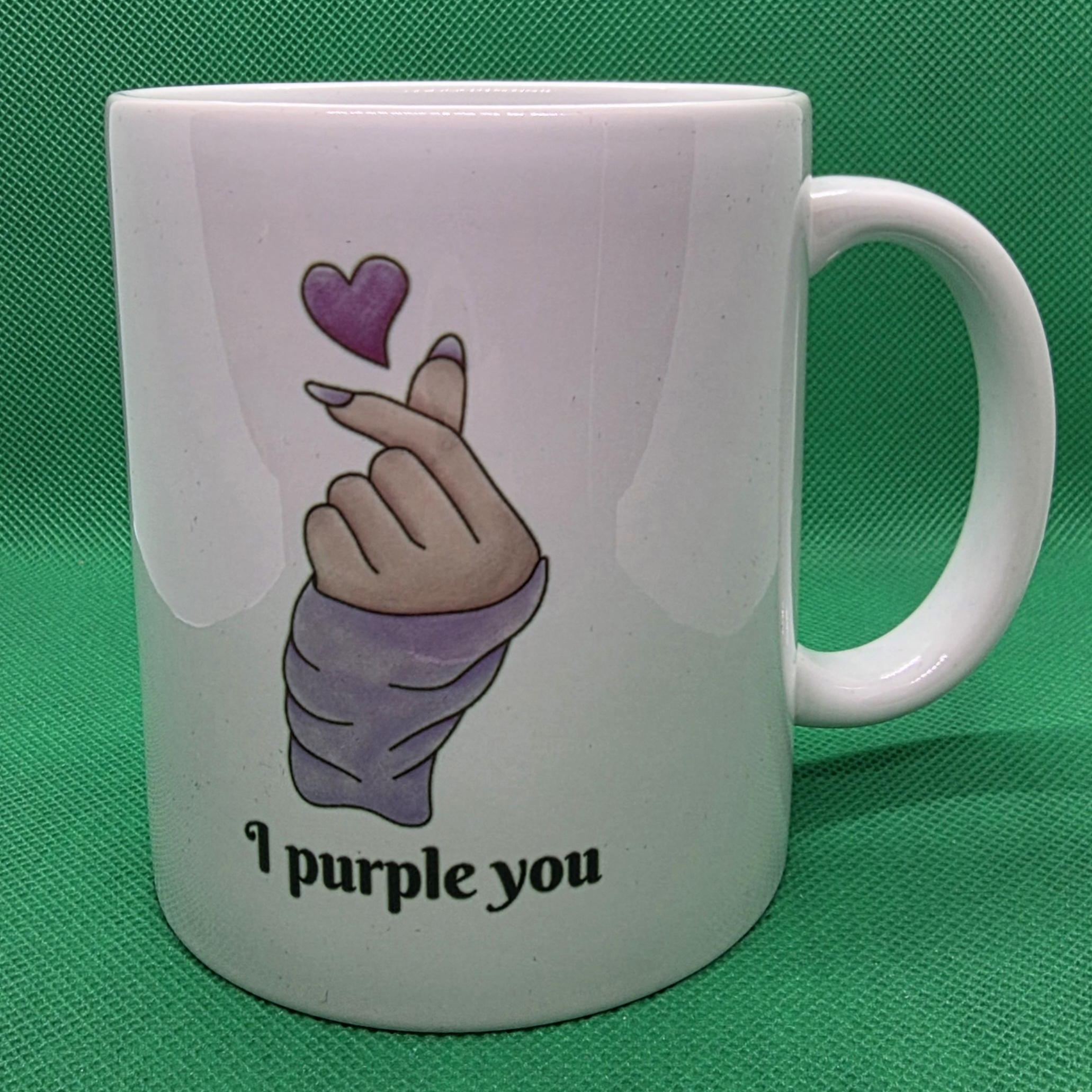 Korean Pop Music Themed Ceramic Coffee Mug