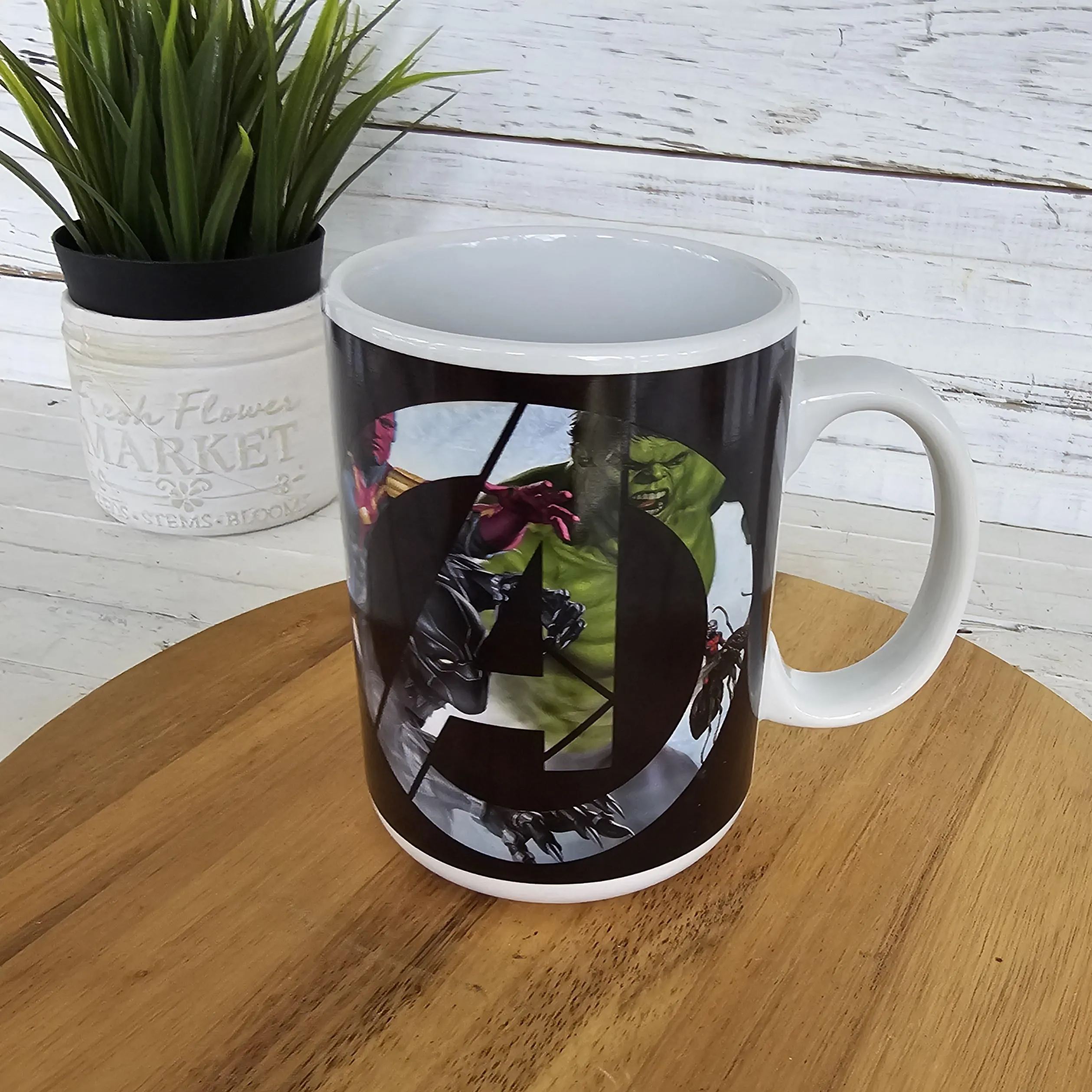 Avengers Hulk Vision Heroes Ceramic Coffee Mug