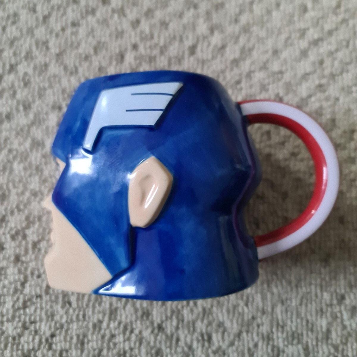 Captain America Sculpted Ceramic Coffee Mug