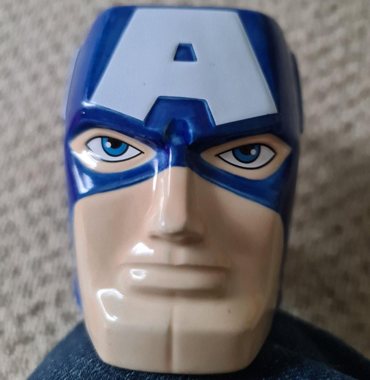Captain America Sculpted Ceramic Coffee Mug