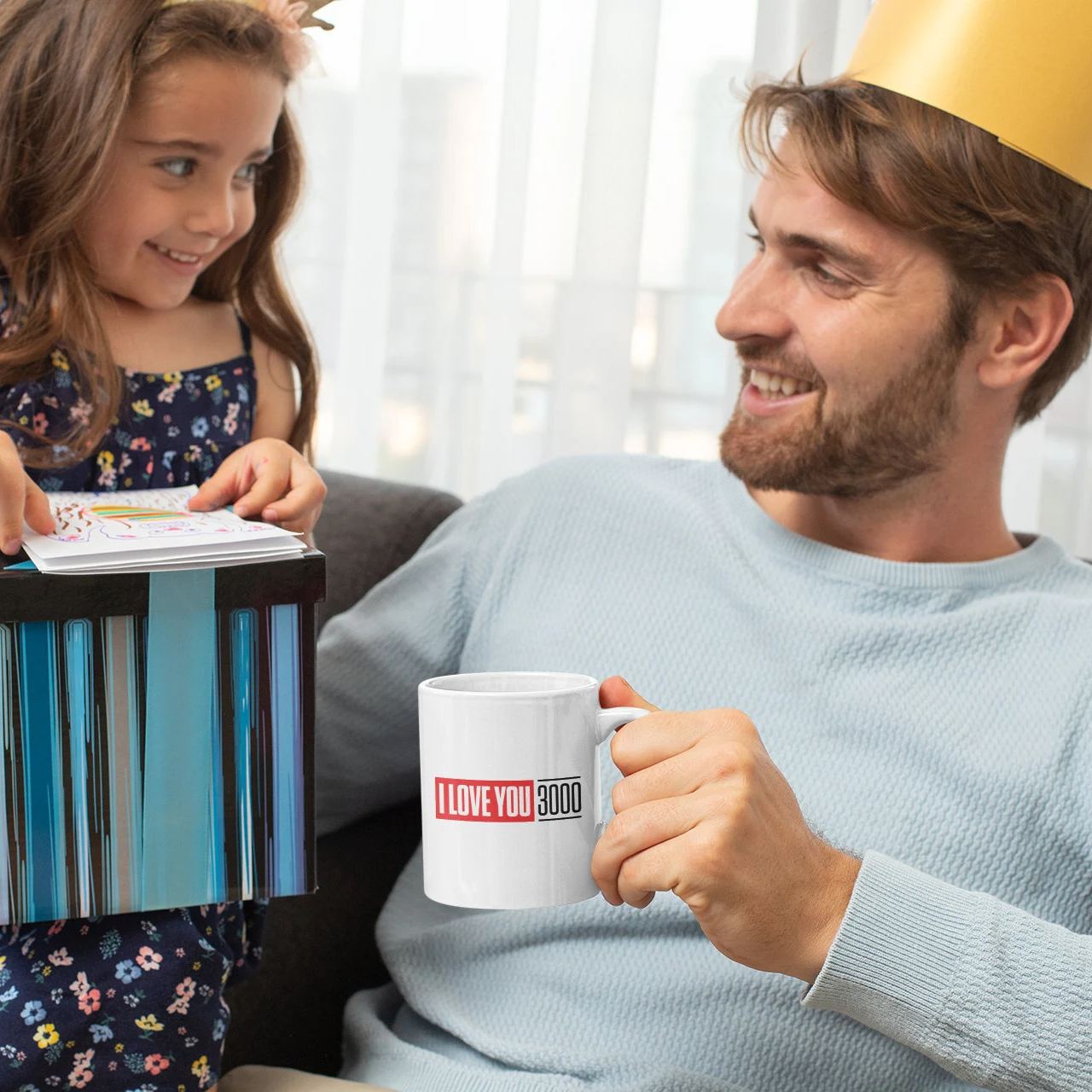 Iron Man Quote Graphic Ceramic Coffee Mug