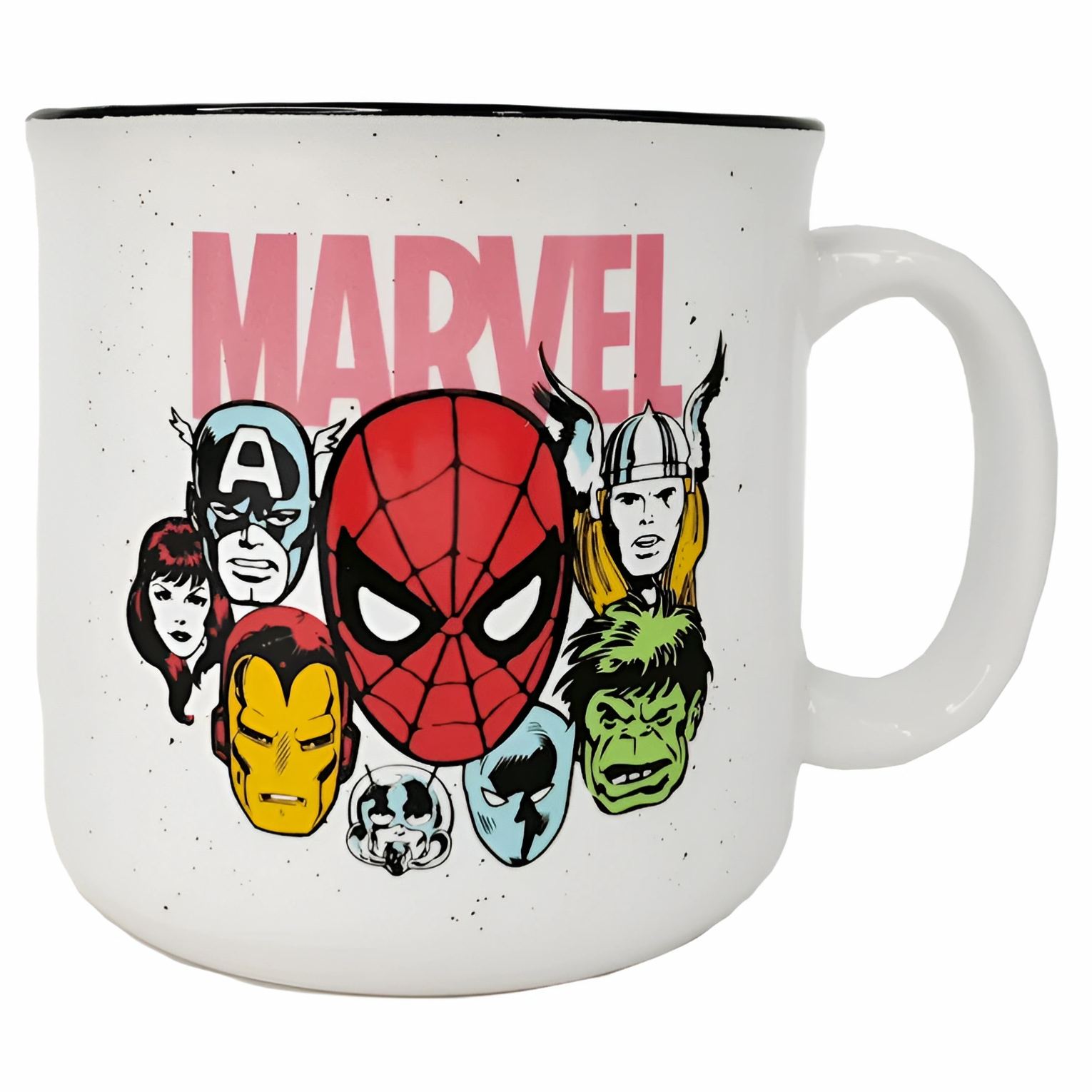 Marvel Retro Character Faces Cup