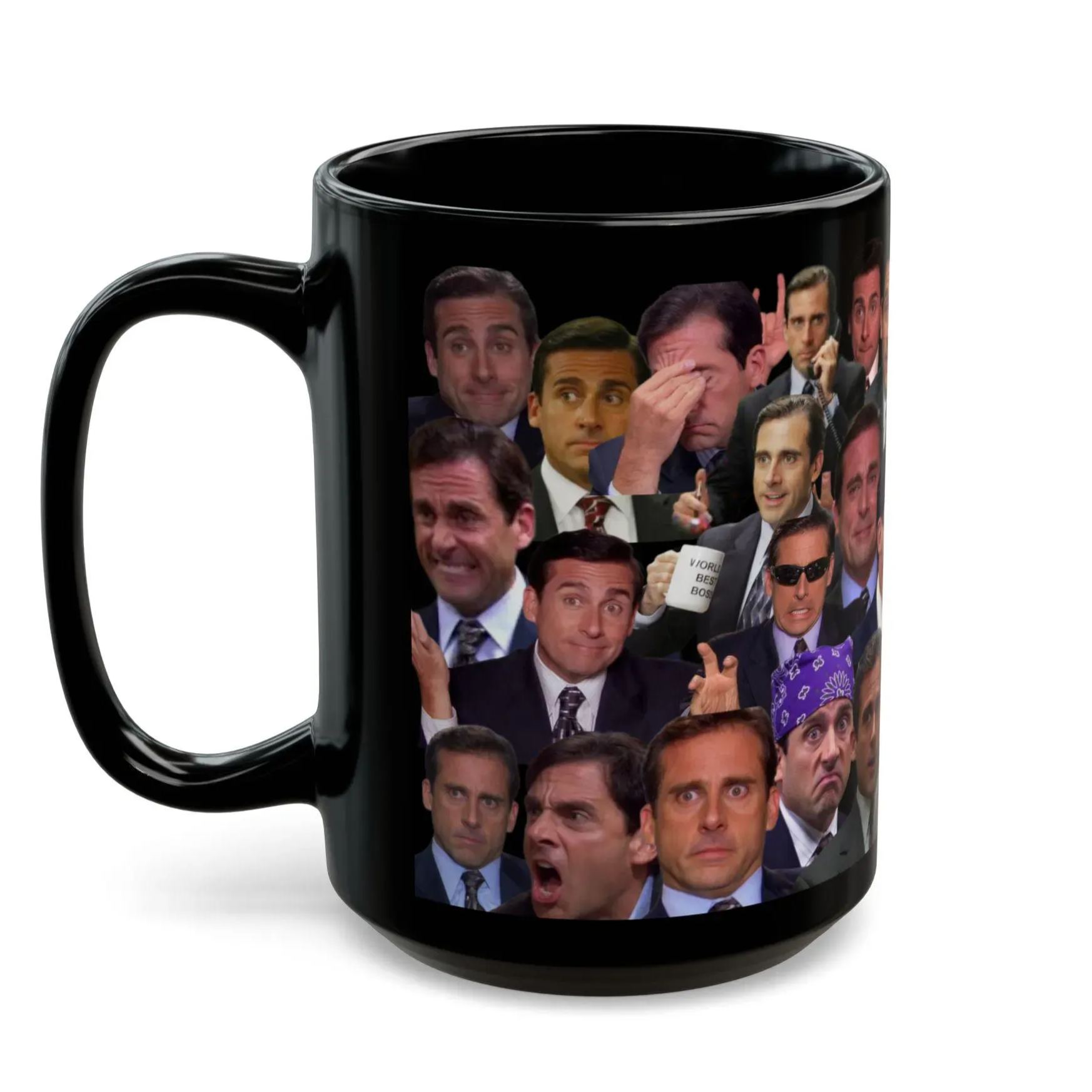 Michael Scott Expressions Ceramic Coffee Mug
